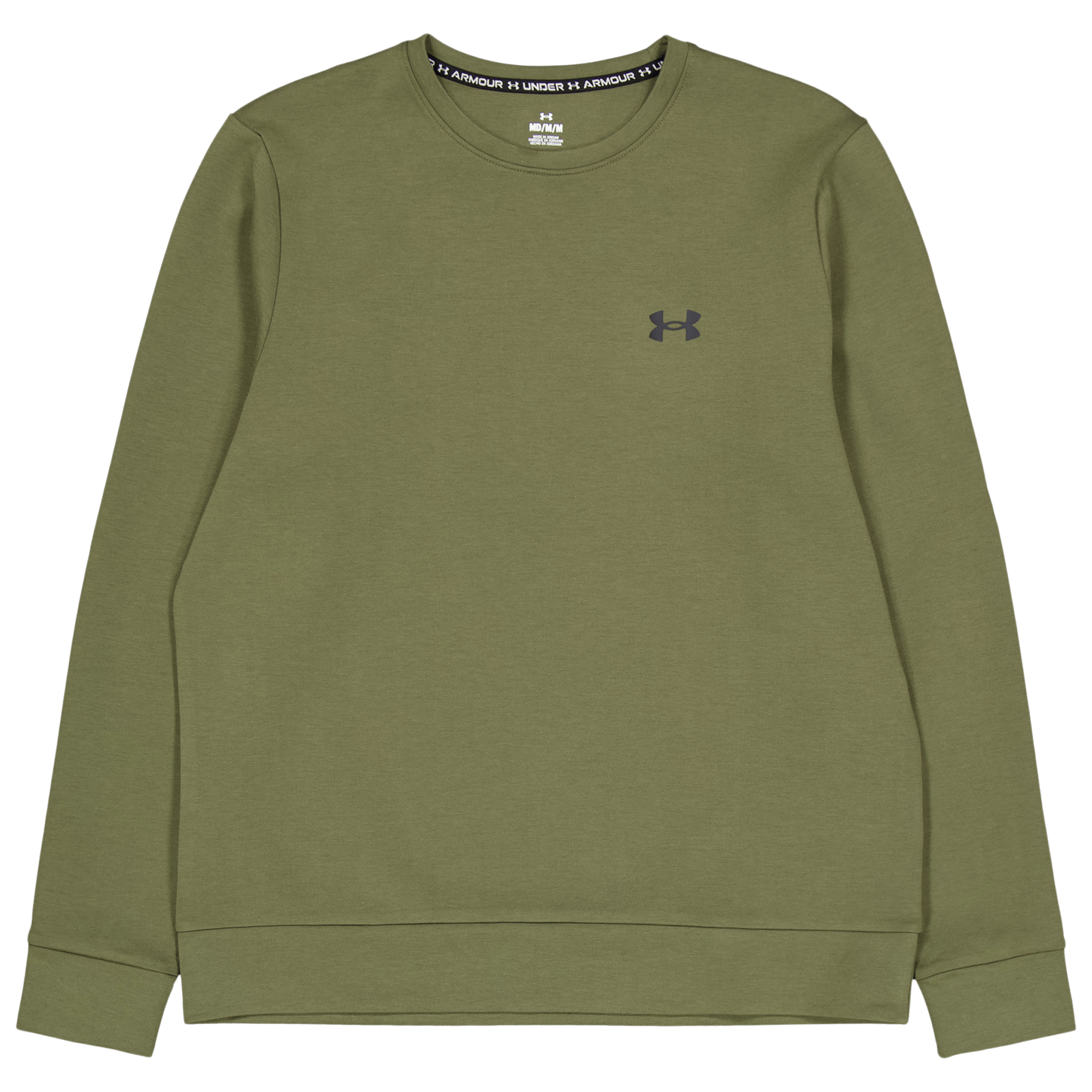 Ua Unstoppable Flc Crew Marine Od Green