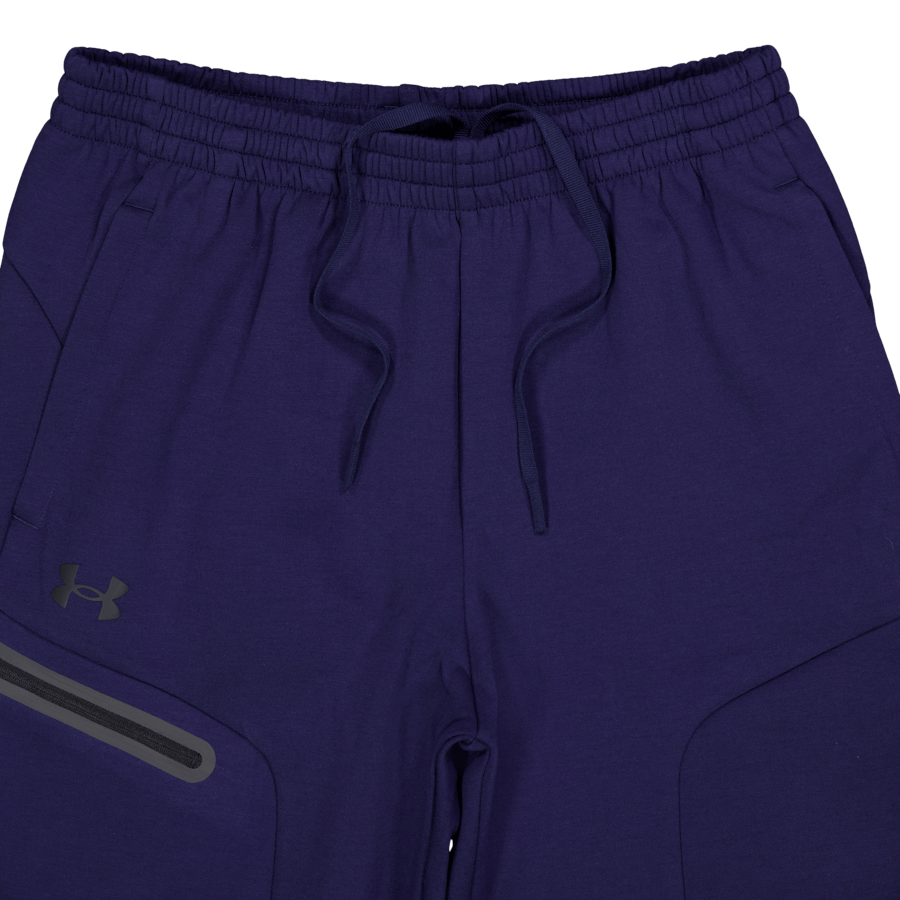 Ua Unstoppable Flc Shorts Midnight Navy - Bild 3