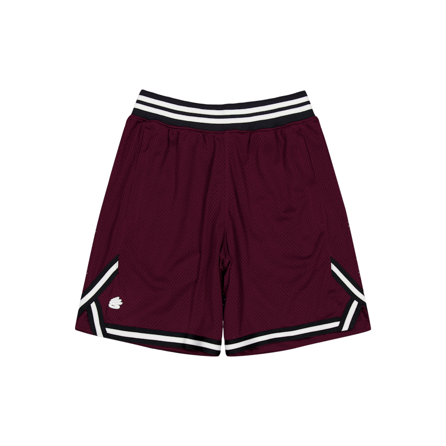 Curry Mesh Short 3 Dark Maroon
