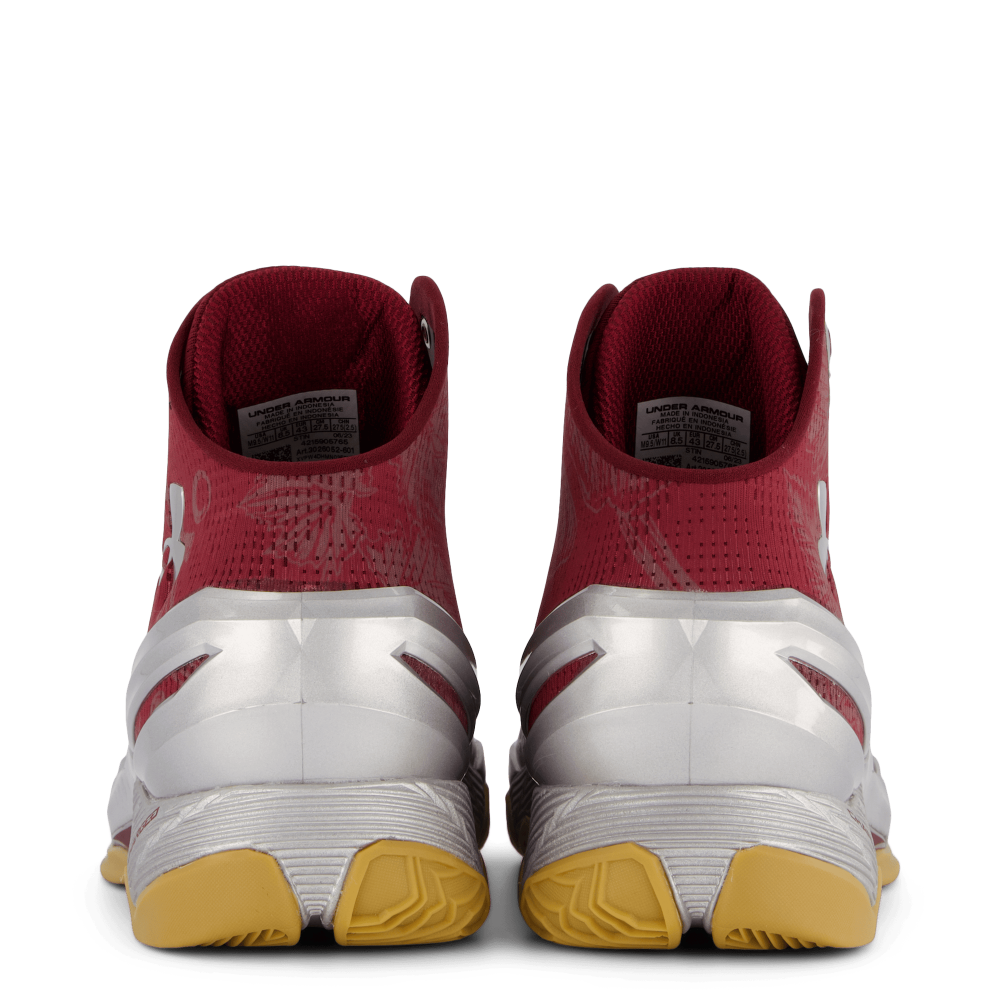 Curry 2 Retro Dark Maroon - Bild 6