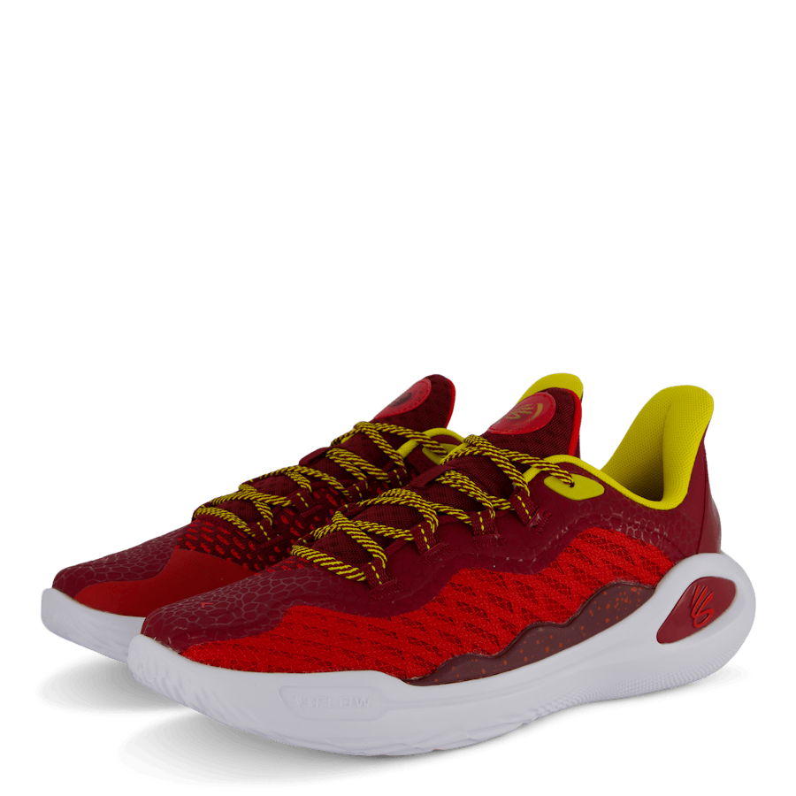Curry 11 Fire Dark Maroon - Bild 4