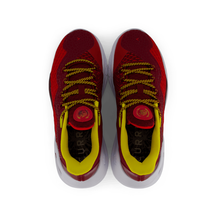 Curry 11 Fire Dark Maroon - Bild 5