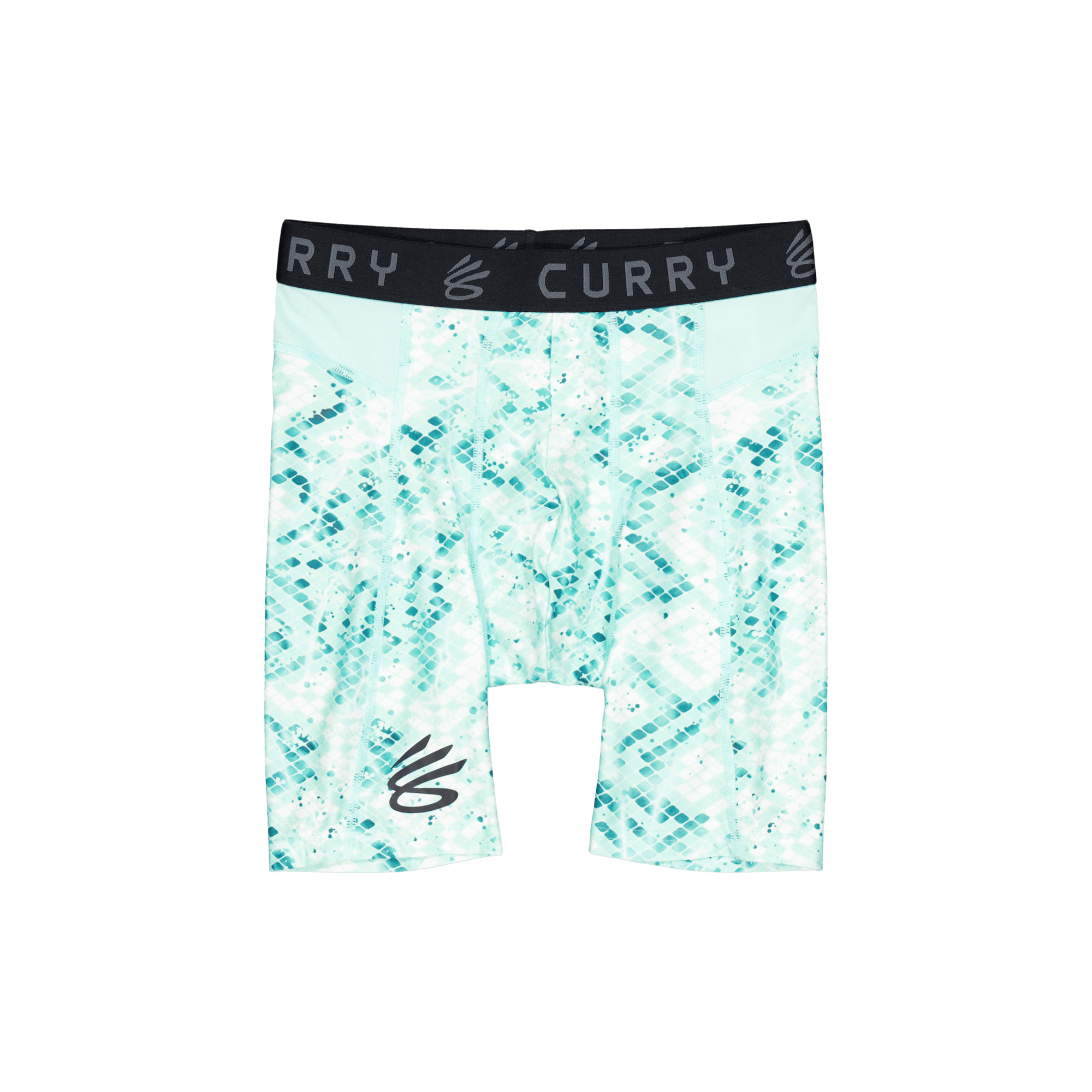 Ua Curry Hg Prtd Shorts Neo Turquoise, Male, Apparels, Shorts, Turquoise, S