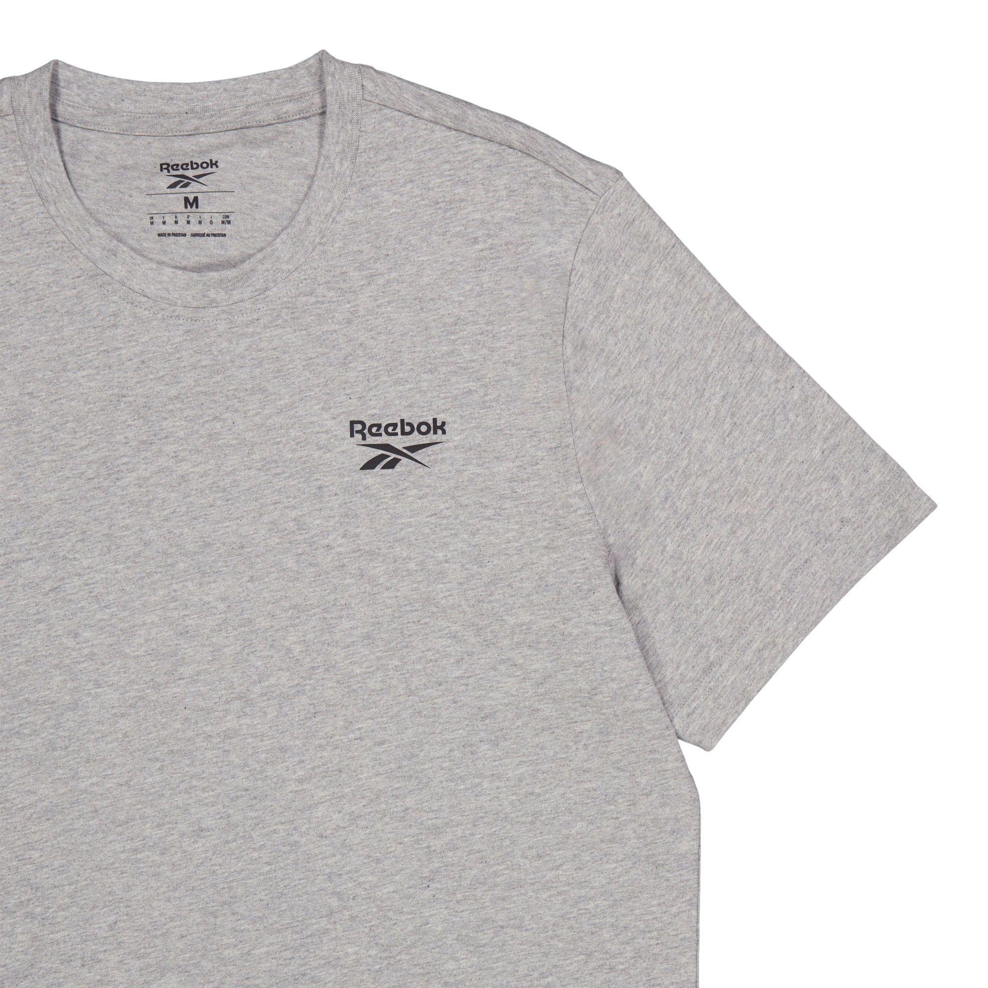 Ri Left Chest Logo Tee Mgreyh - Bild 3