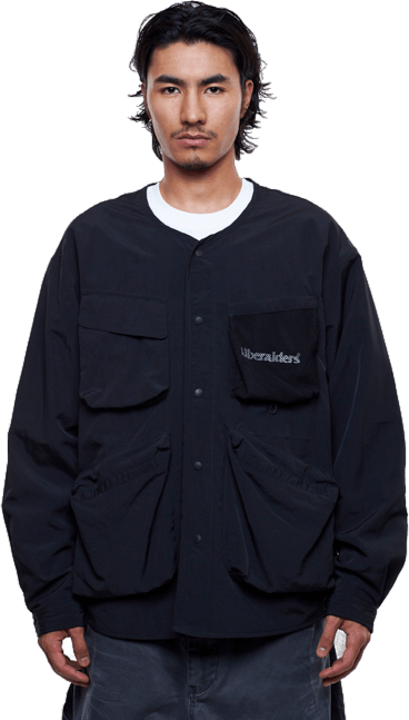 Nylon Utility Jacket Black - Bild 3