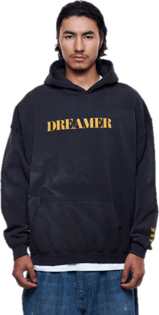 Vintage Wash Hoodie Black - Bild 4