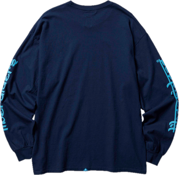 Lr Logo L/s Tee Navy - Bild 2