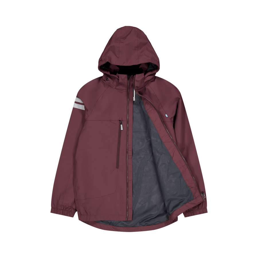 Lingbo Shell Jacket Dark Plum - Bild 4