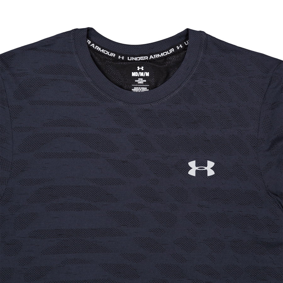 Ua Seamless Novelty Ss Black - Bild 3