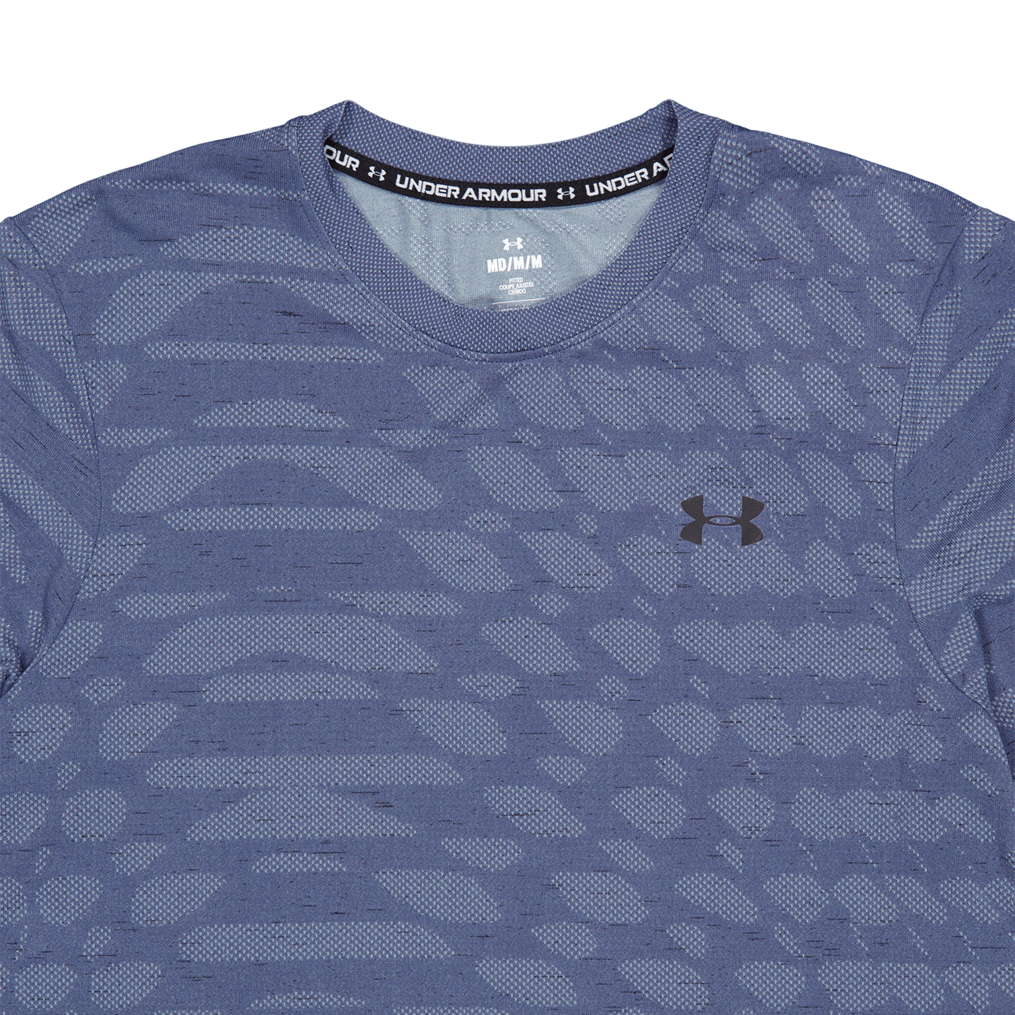 Ua Seamless Novelty Ss Downpour Gray - Bild 3
