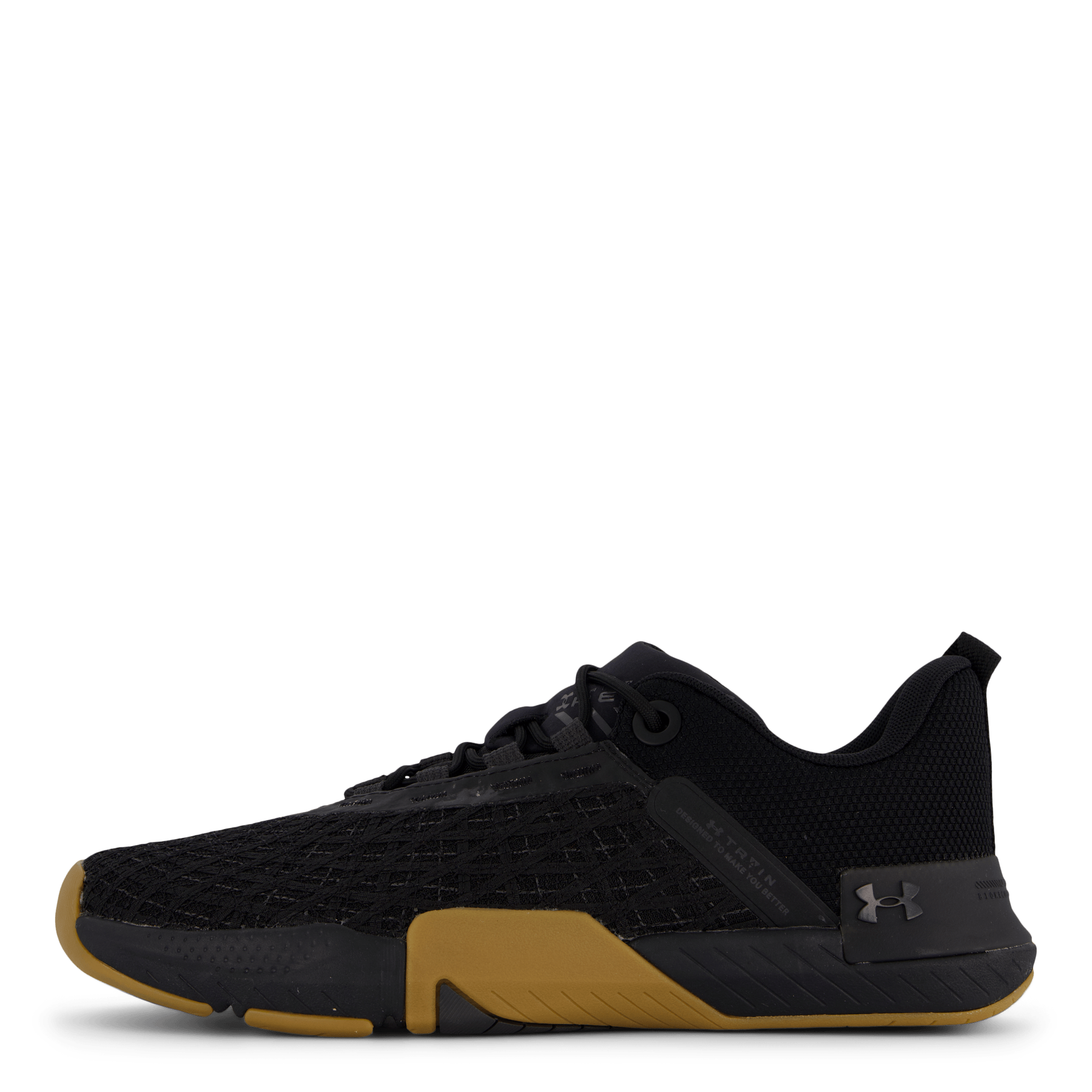 Ua W Tribase Reign 5 Black, Female, Skor, Träningsskor, Sneakers, Träning, Svart, EU 40,5