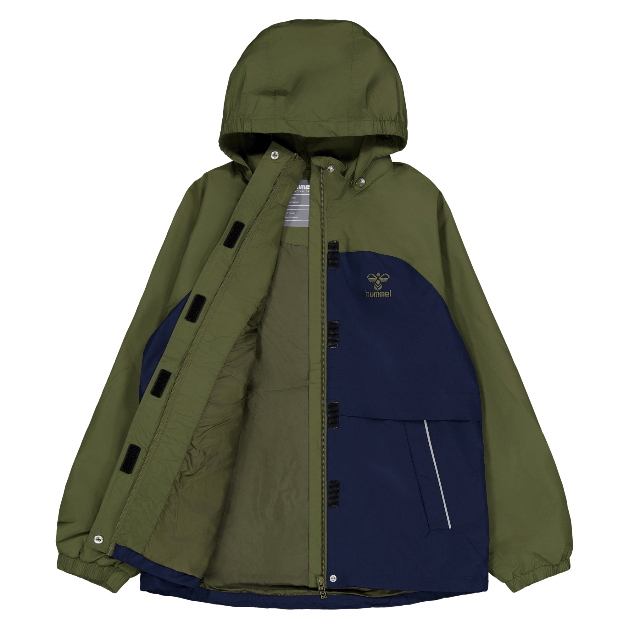 Hmlmonsun Tex Shell Jacket Olive Night - Bild 4