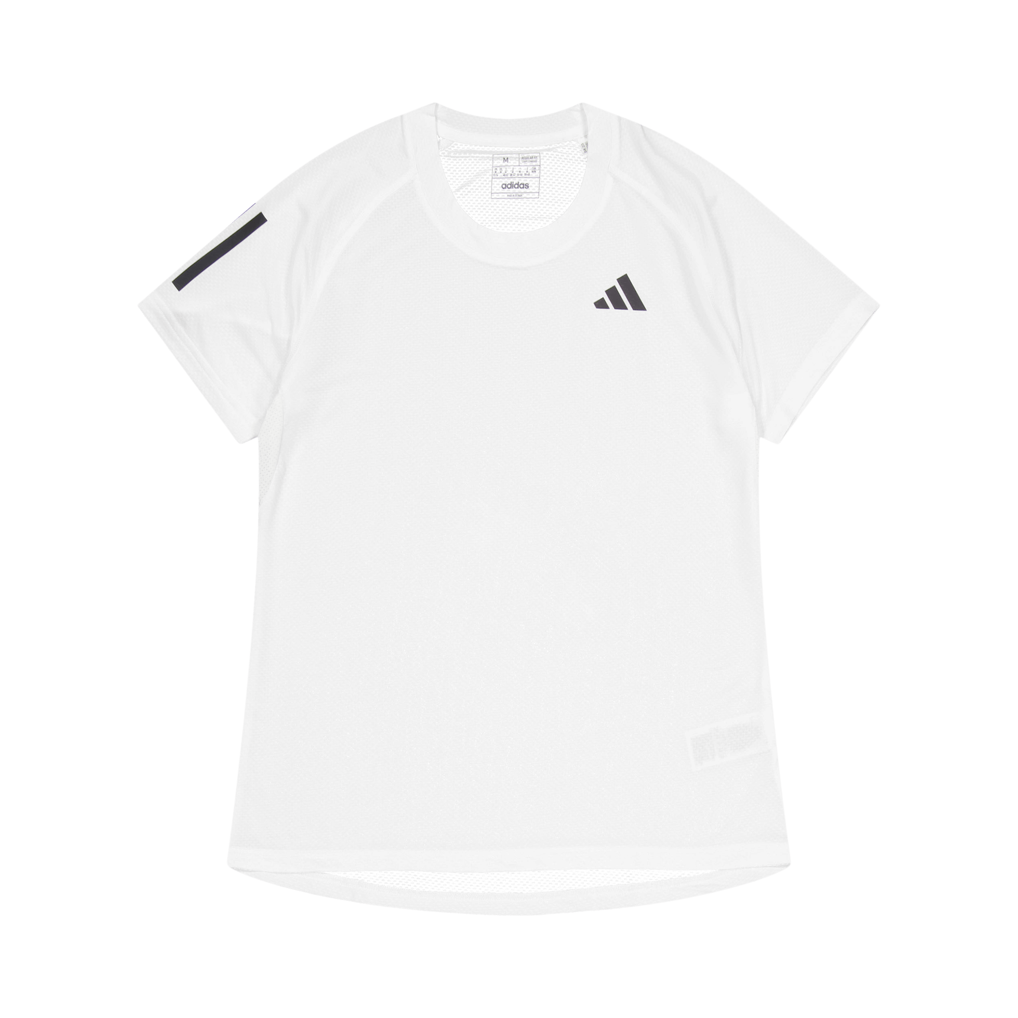 Club Tee White, Female, Vêtements, T-shirt, Padel, Blanc, XL