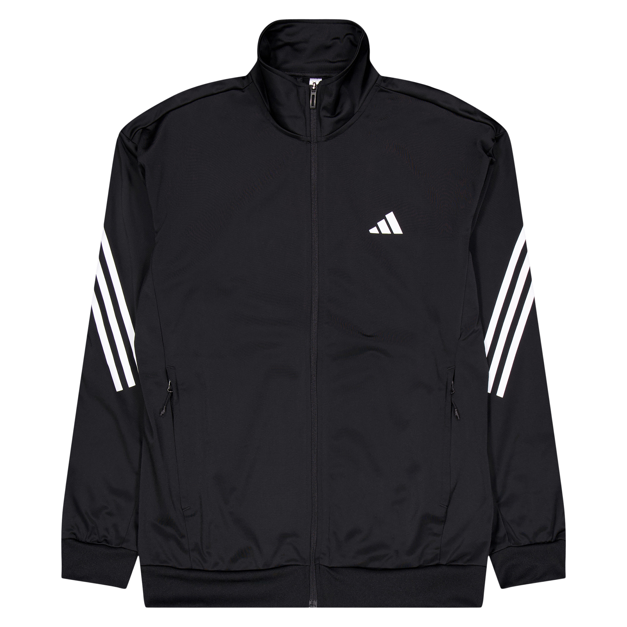 3-stripe Knitted Jacket Black, Male, Aparelhos, Camisas, Padel, Preto, XL