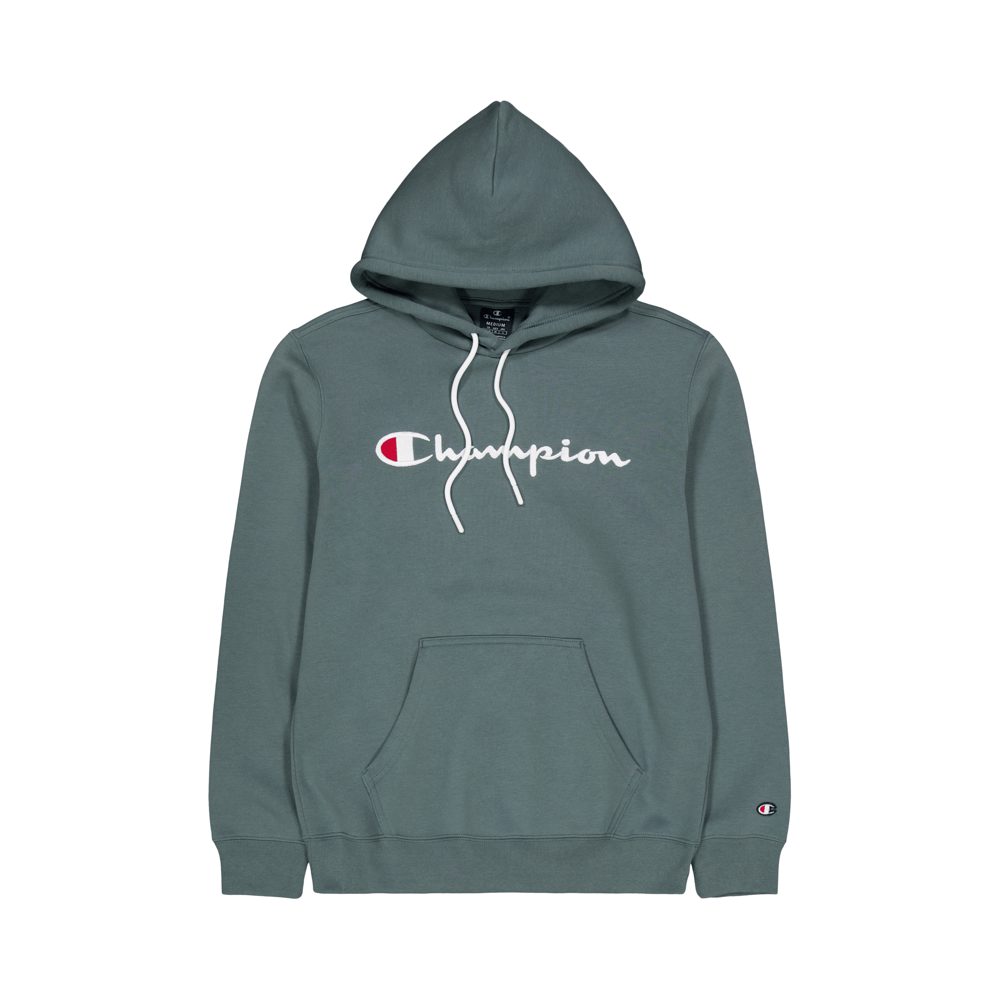 Hooded Sweatshirt Balsamo Green, Male, Kleding, Overhemden, Grijs, M