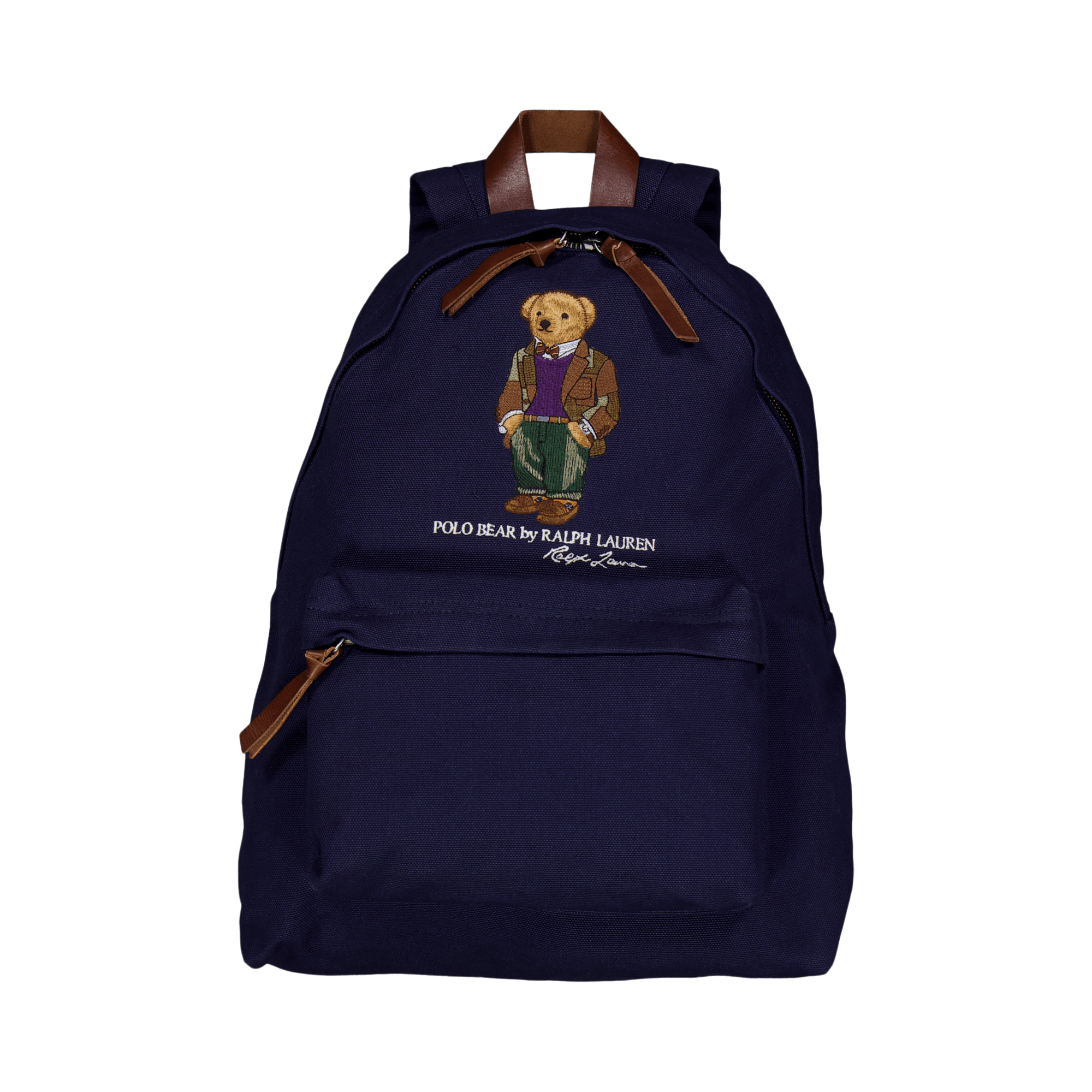 Polo Bear Canvas Backpack Newport Navy Bear, Male, varusteet, Lisätarvikkeet, Sininen, ONESIZE