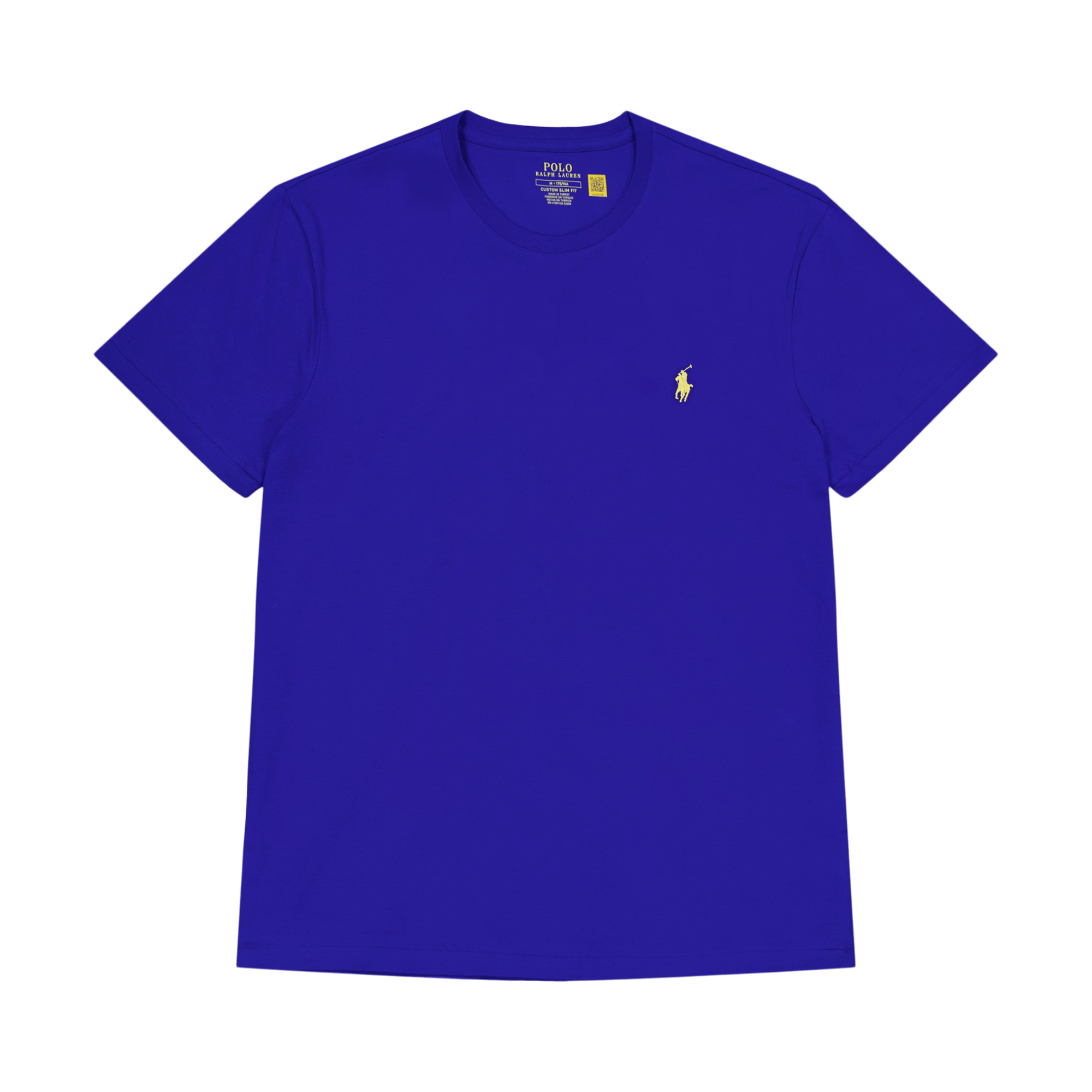 Custom Slim Fit Jersey Crewneck T-Shirt New Sapphire/C1257