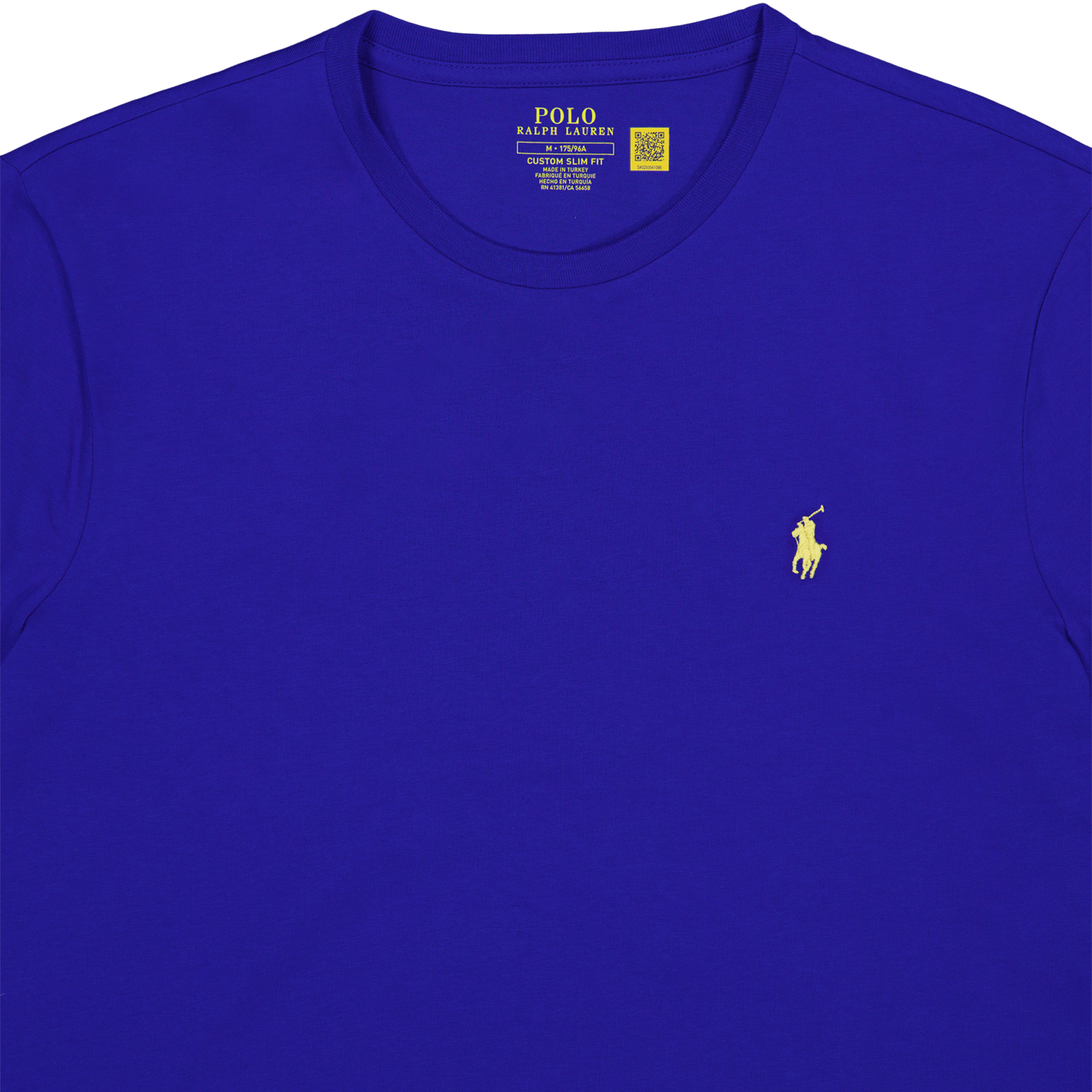 Custom Slim Fit Jersey Crewneck T-Shirt New Sapphire/C1257 - Bild 3