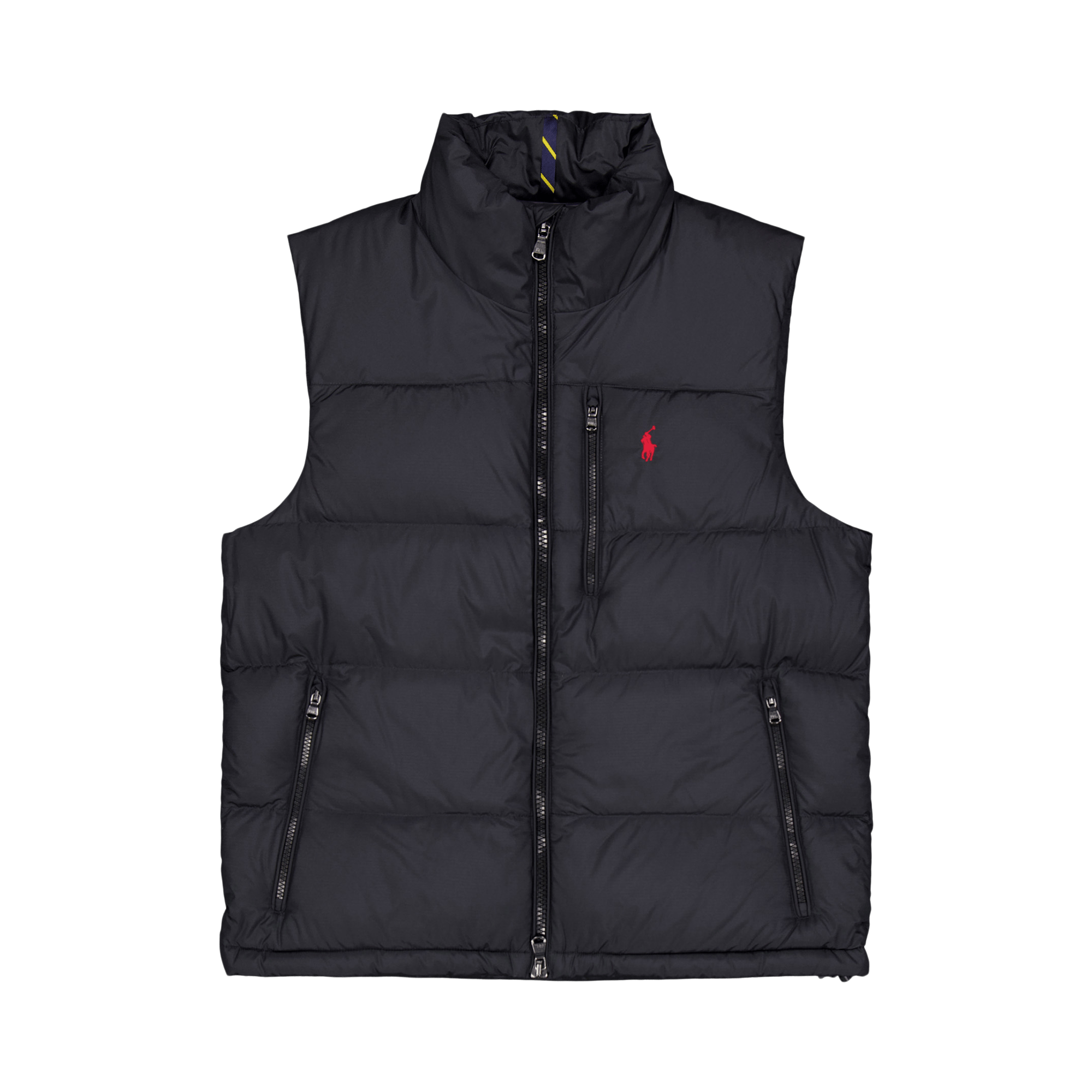 Polo Ralph Lauren Recycled Polyester-el Cap Vest Polo, Male, Ropa, chaquetas, Negro, S