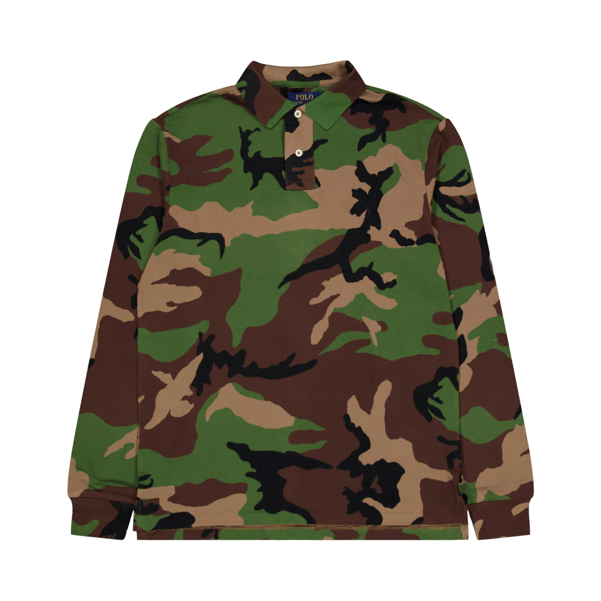 Custom Slim Fit Camo Mesh Polo Shirt Surplus Camo