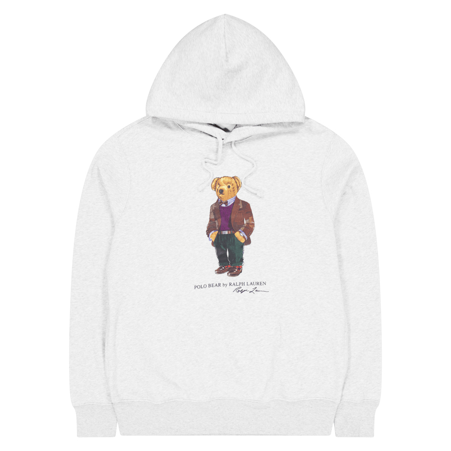Polo Ralph Lauren Graphic Fleece-lsl-sws Fa23 Andover Hthr Hrtg Bear