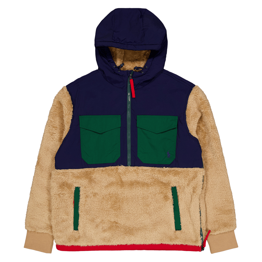 Hybrid Hoodie Camel Multi