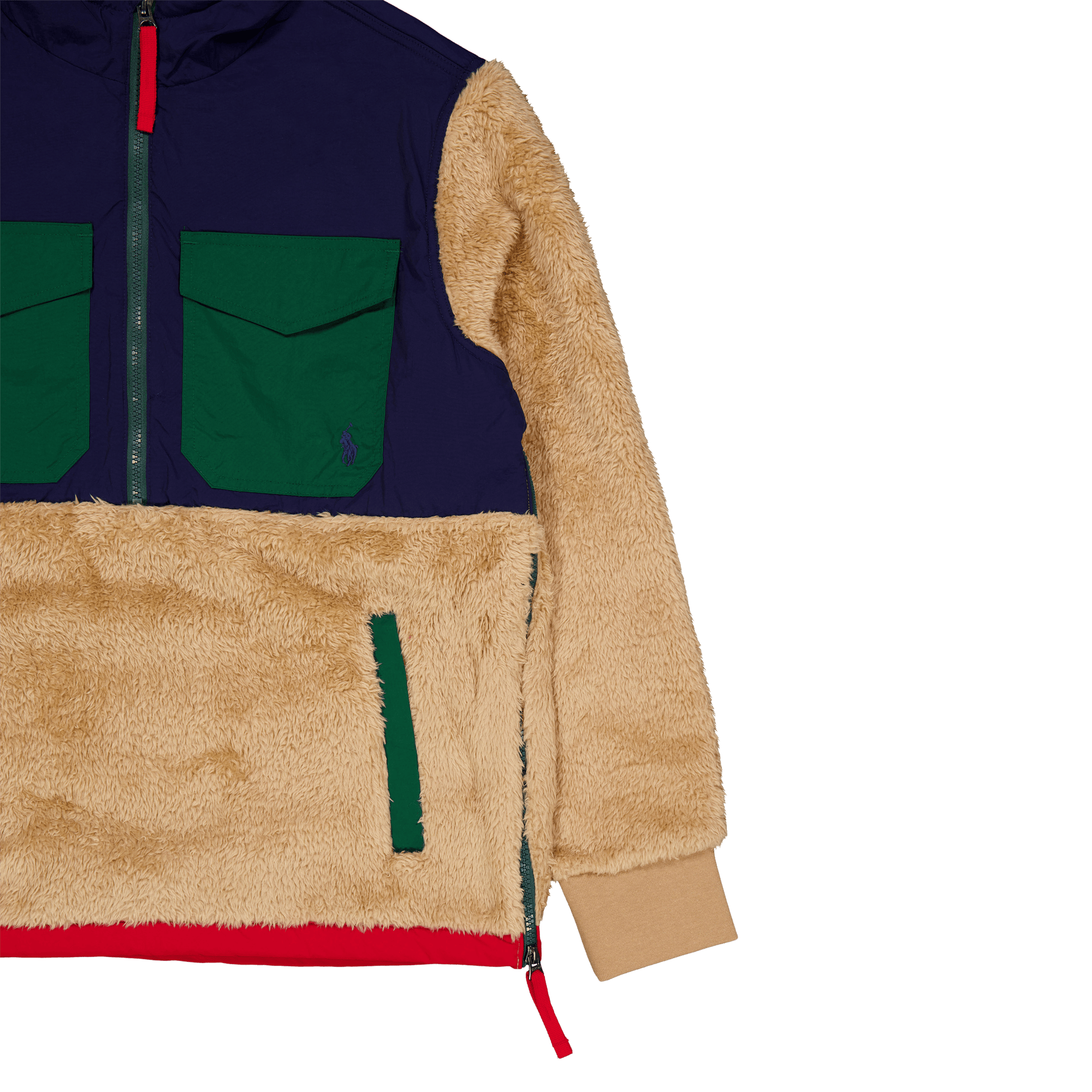 Hybrid Hoodie Camel Multi - Bild 4