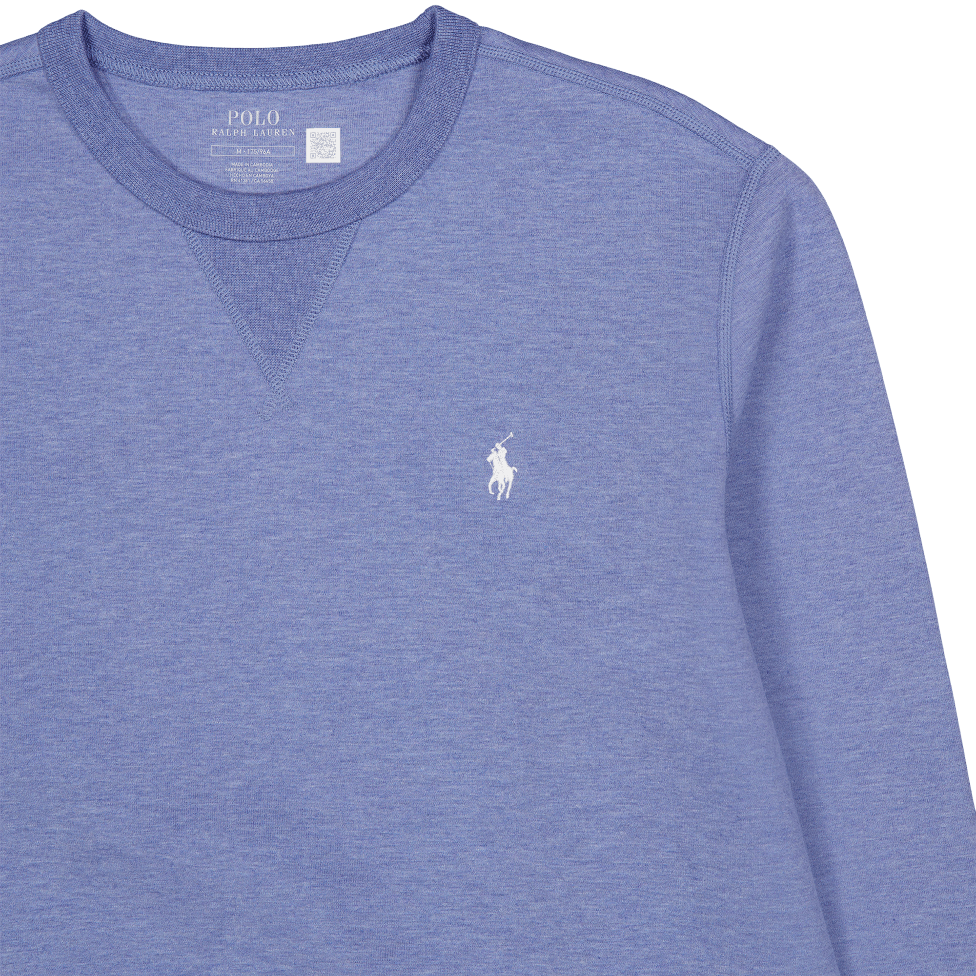 Marled Double-Knit Sweatshirt Lattice Blue Heather - Bild 3