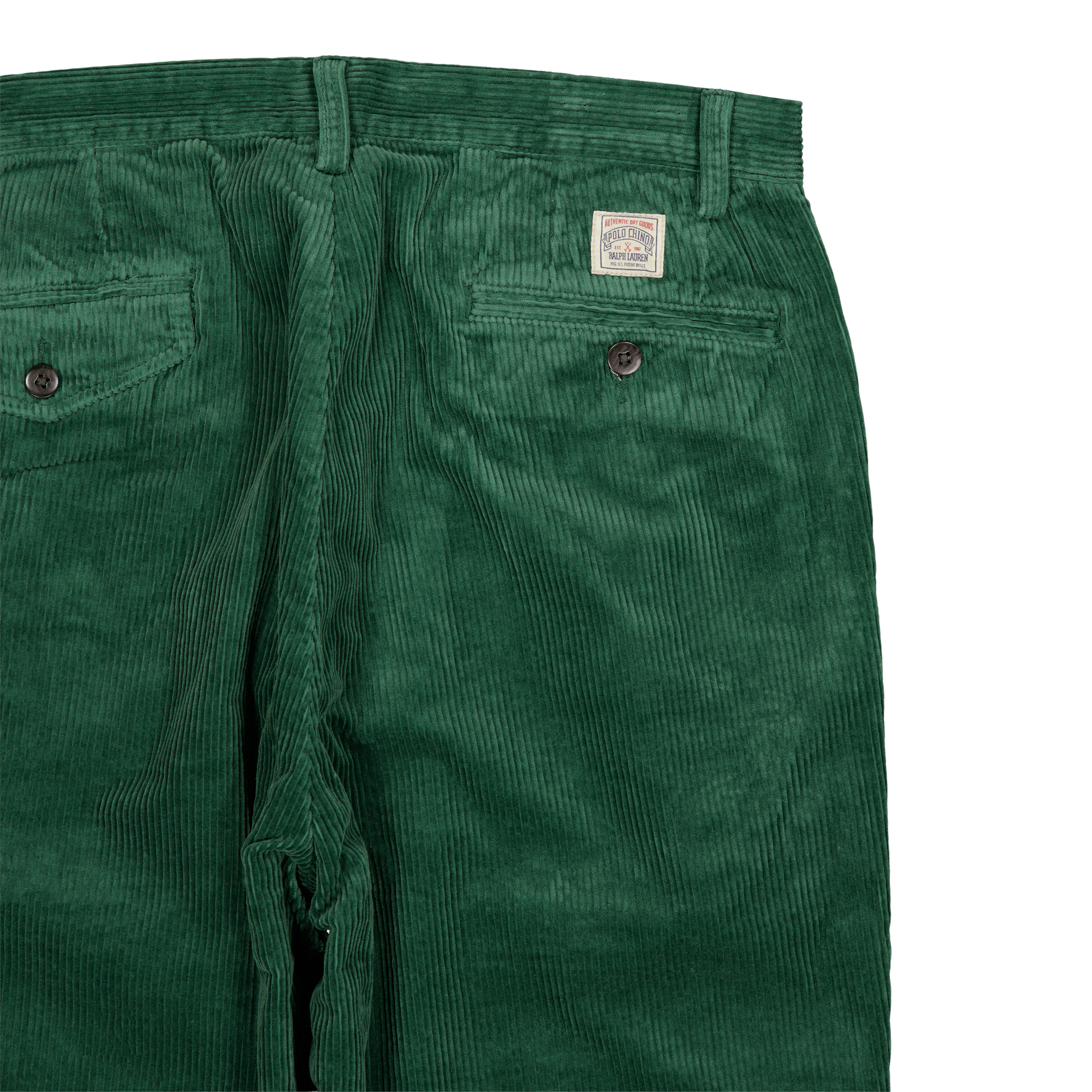 Whitman Relaxed Fit Corduroy Pant Meadow Green - Bild 4