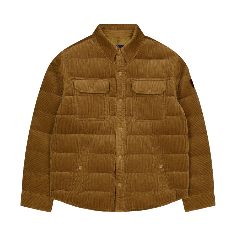 Quilted Corduroy Down Jacket Dispatch Tan