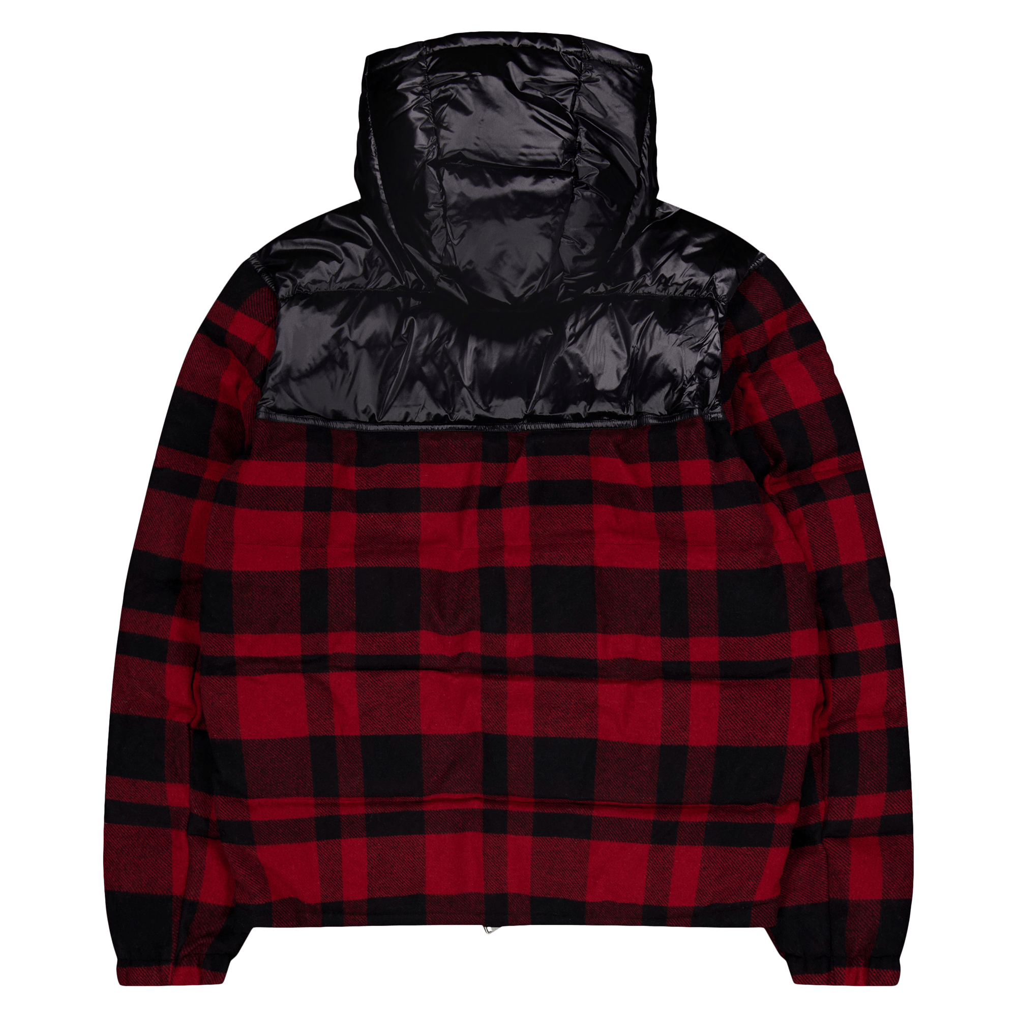 Water-Repellent Hybrid Down Jacket Polo Black/Holiday Check - Bild 2