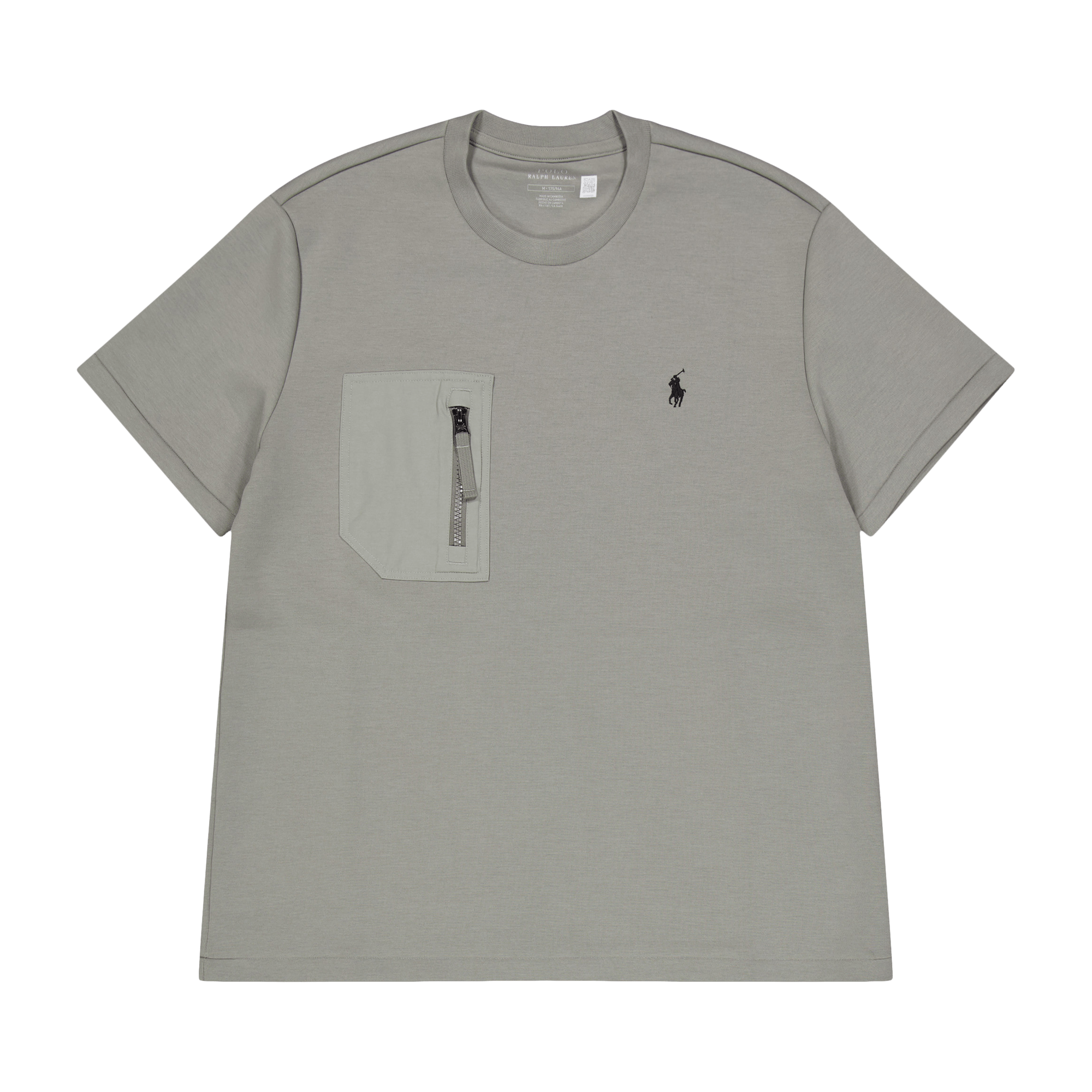 Double-Knit Pocket T-Shirt Performance Grey