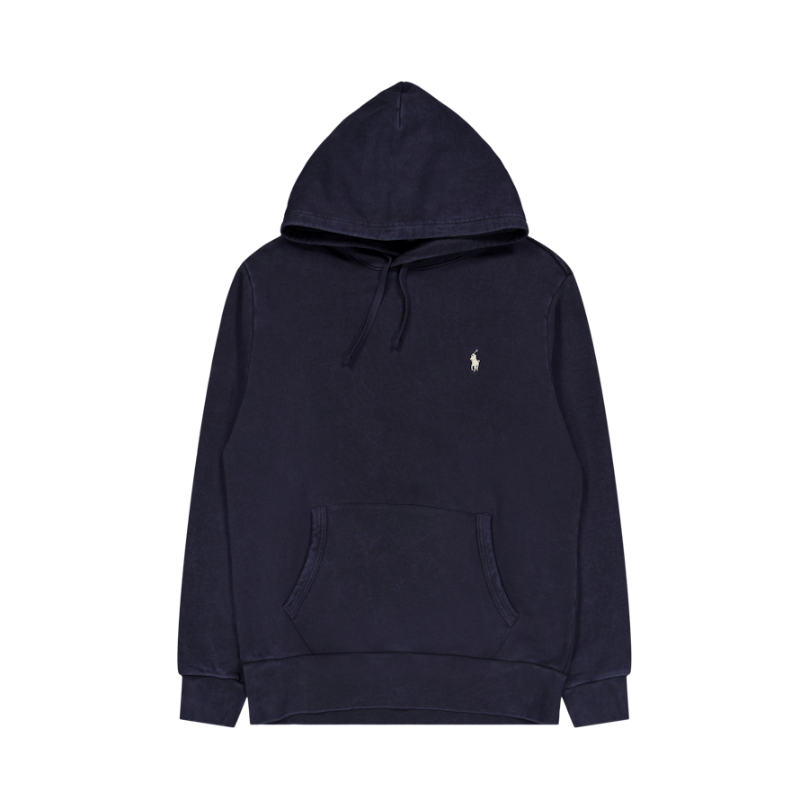 Loopback Fleece Hoodie Faded Black Canvas