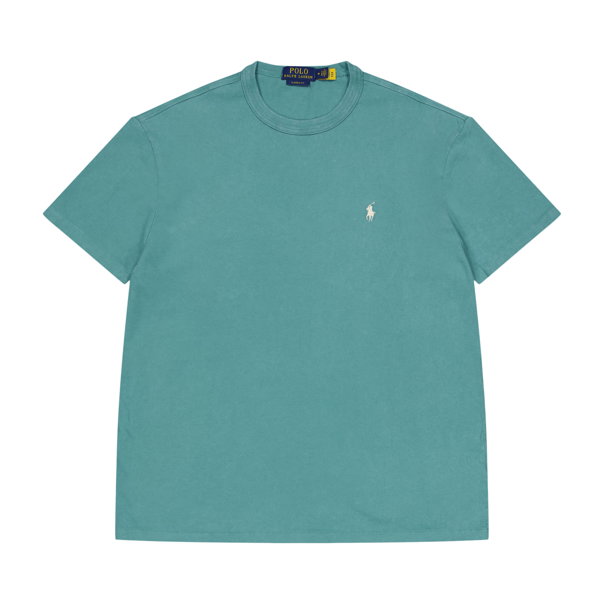 Classic Fit Jersey Crewneck T-Shirt Fairway Green