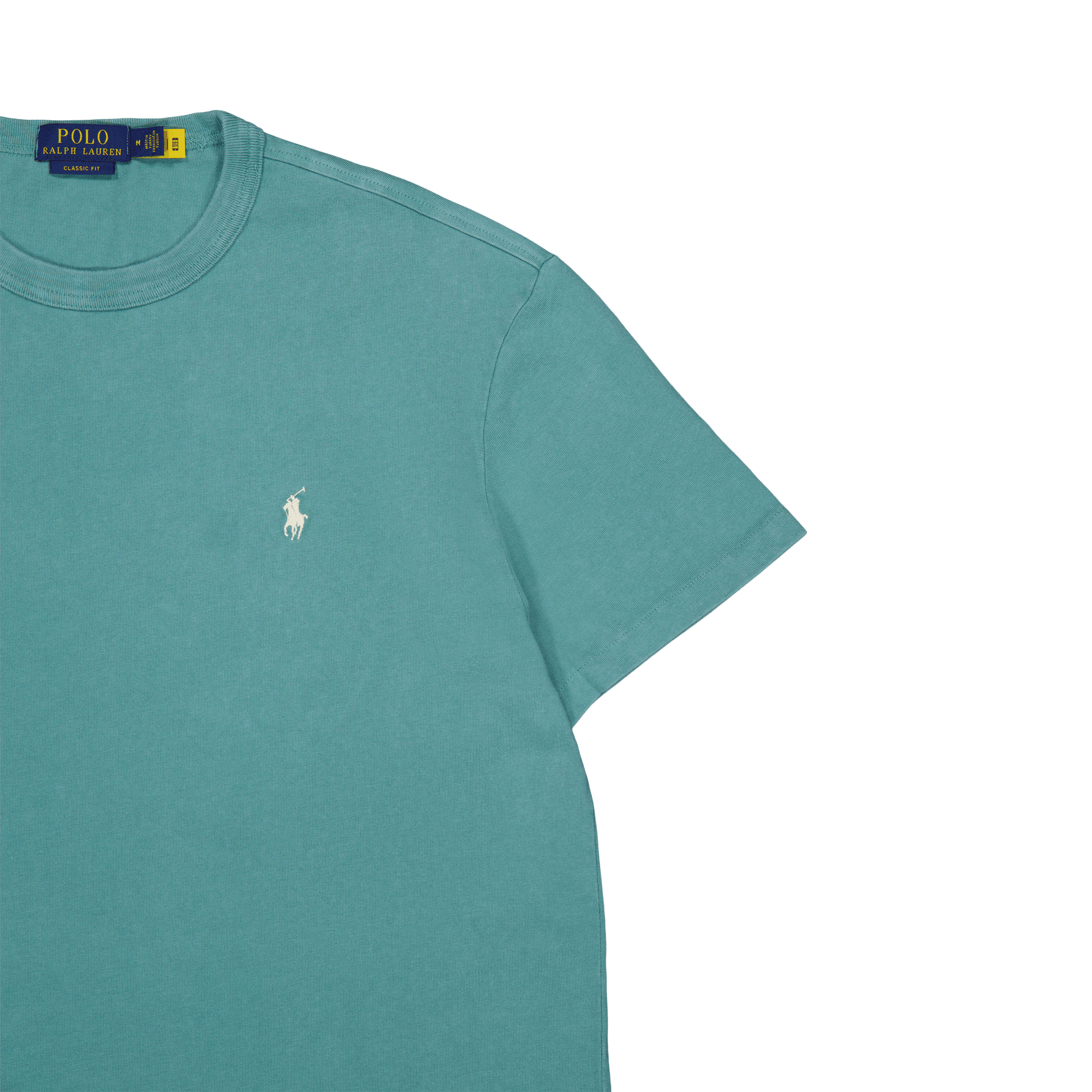 Classic Fit Jersey Crewneck T-Shirt Fairway Green - Bild 3
