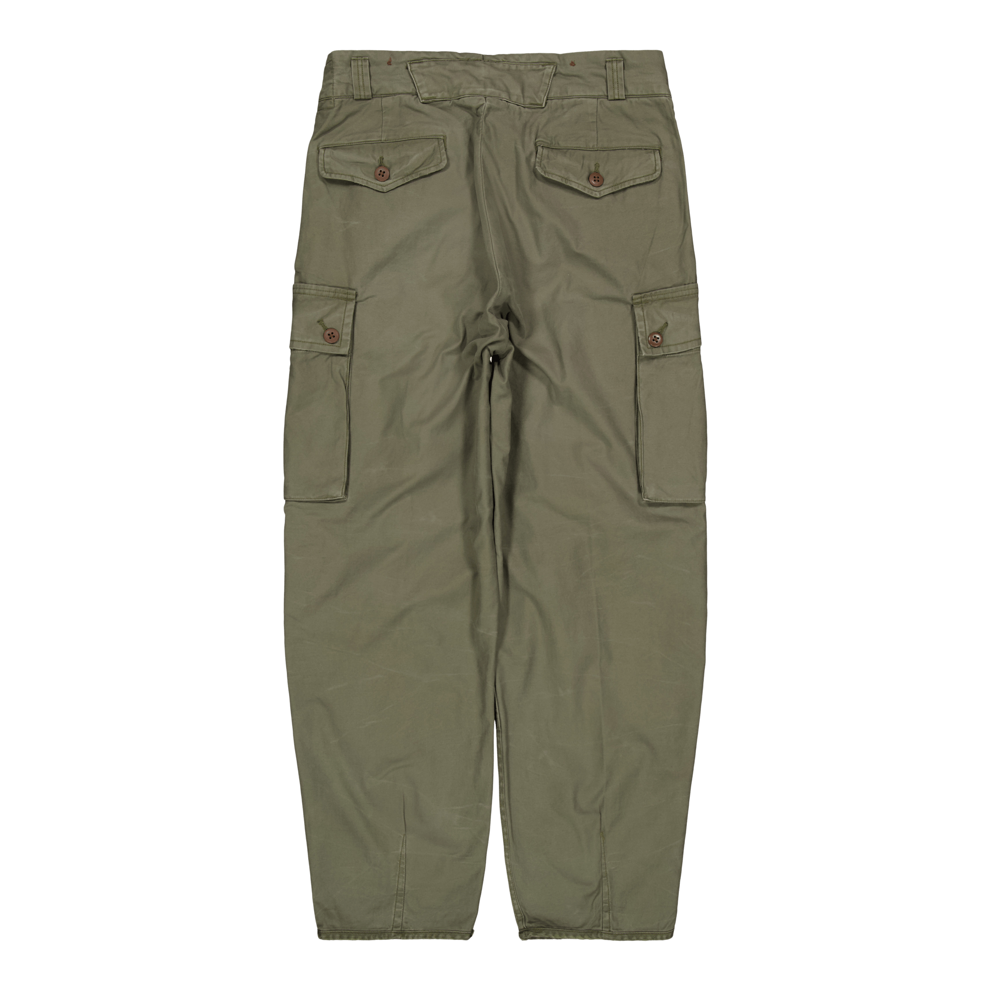 Baggy Fit Reverse-Sateen Cargo Pant Thermal Green - Bild 2