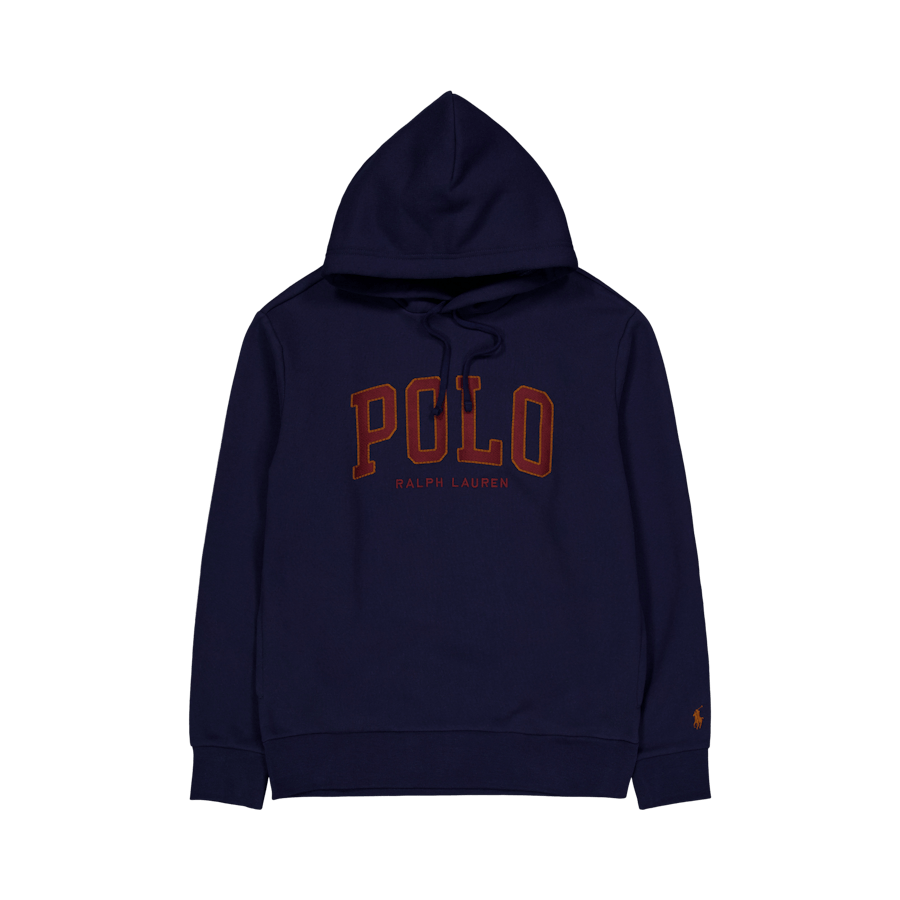 The RL Fleece Logo Hoodie Cruise Navy