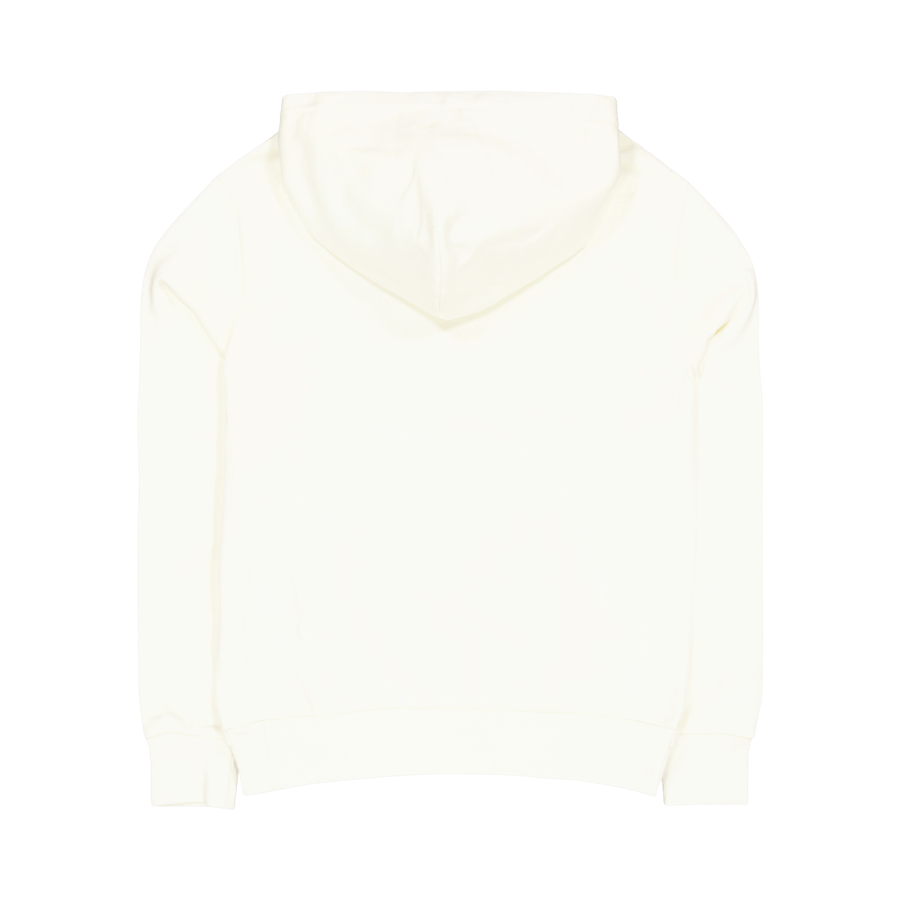 Appliquéd Fleece Hoodie Clubhouse Cream - Bild 2