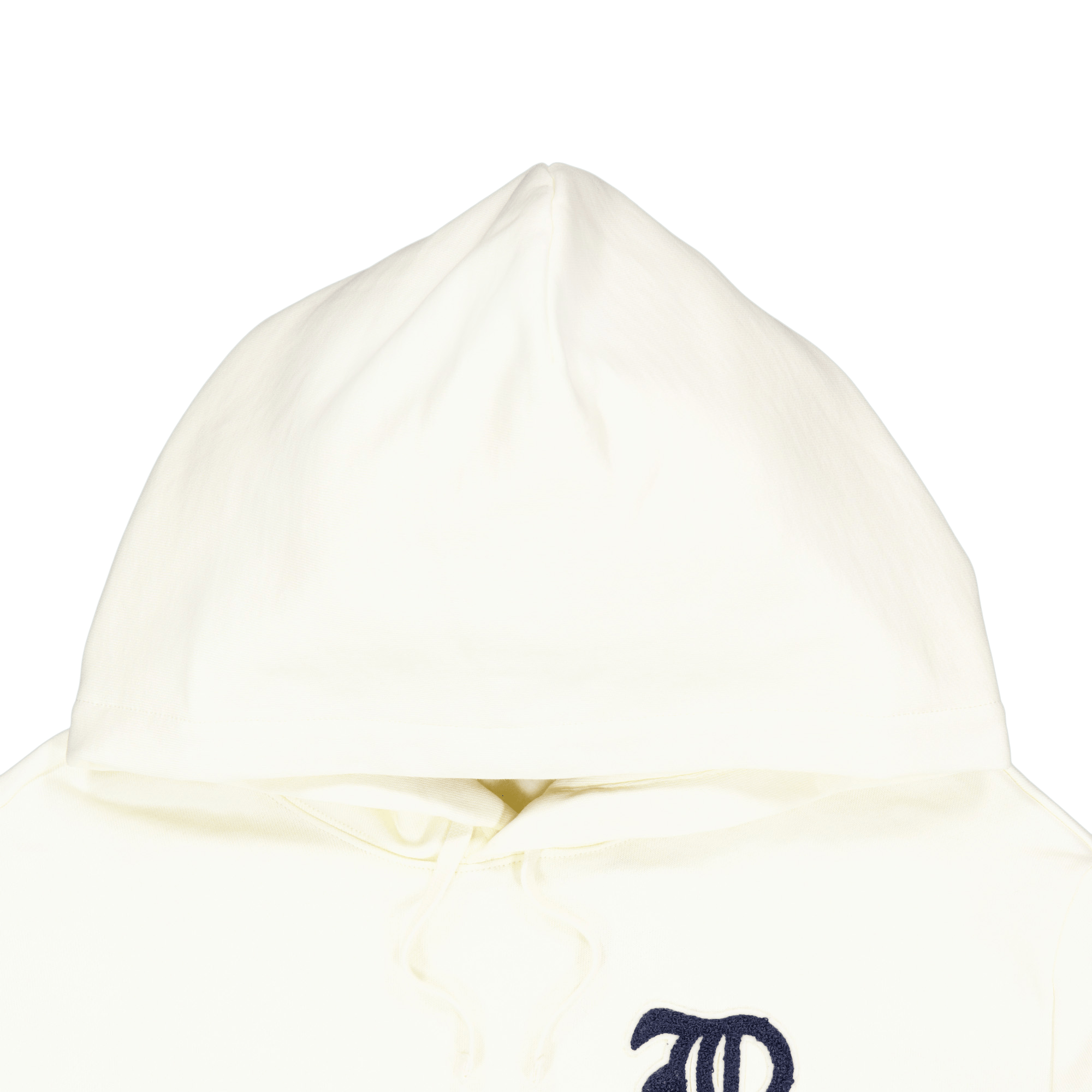Appliquéd Fleece Hoodie Clubhouse Cream - Bild 3
