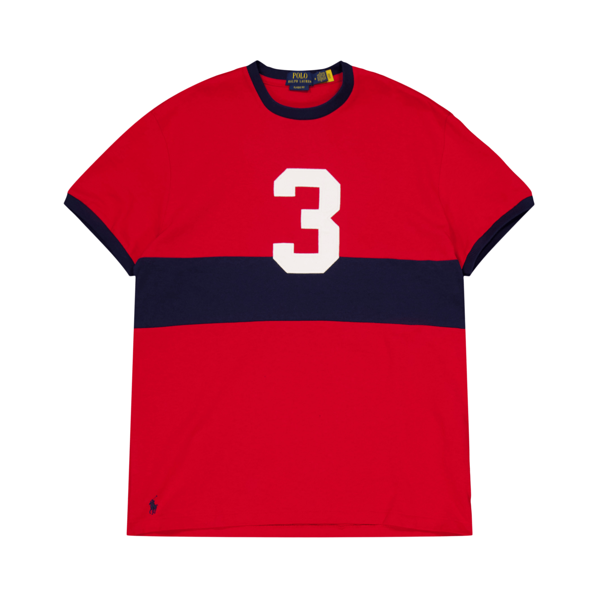 Heavy Weight Jersey-ssl-tsh Rl 2000 Red/ Cruise Navy