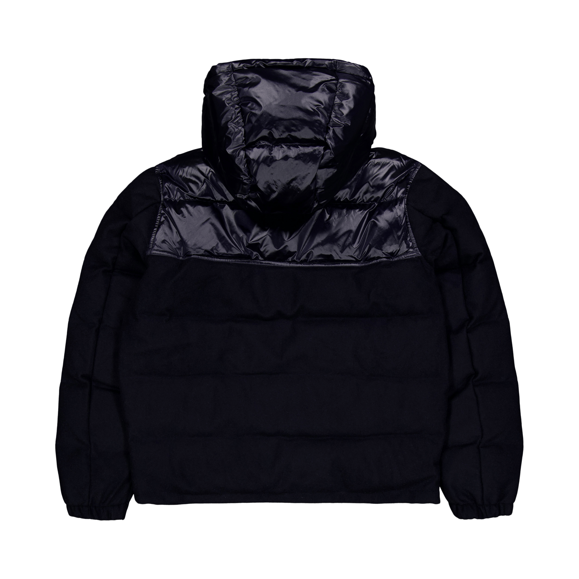 Water-Resistant Hybrid Down Jacket Collection Nvy Glsy/Navy Wl - Bild 2