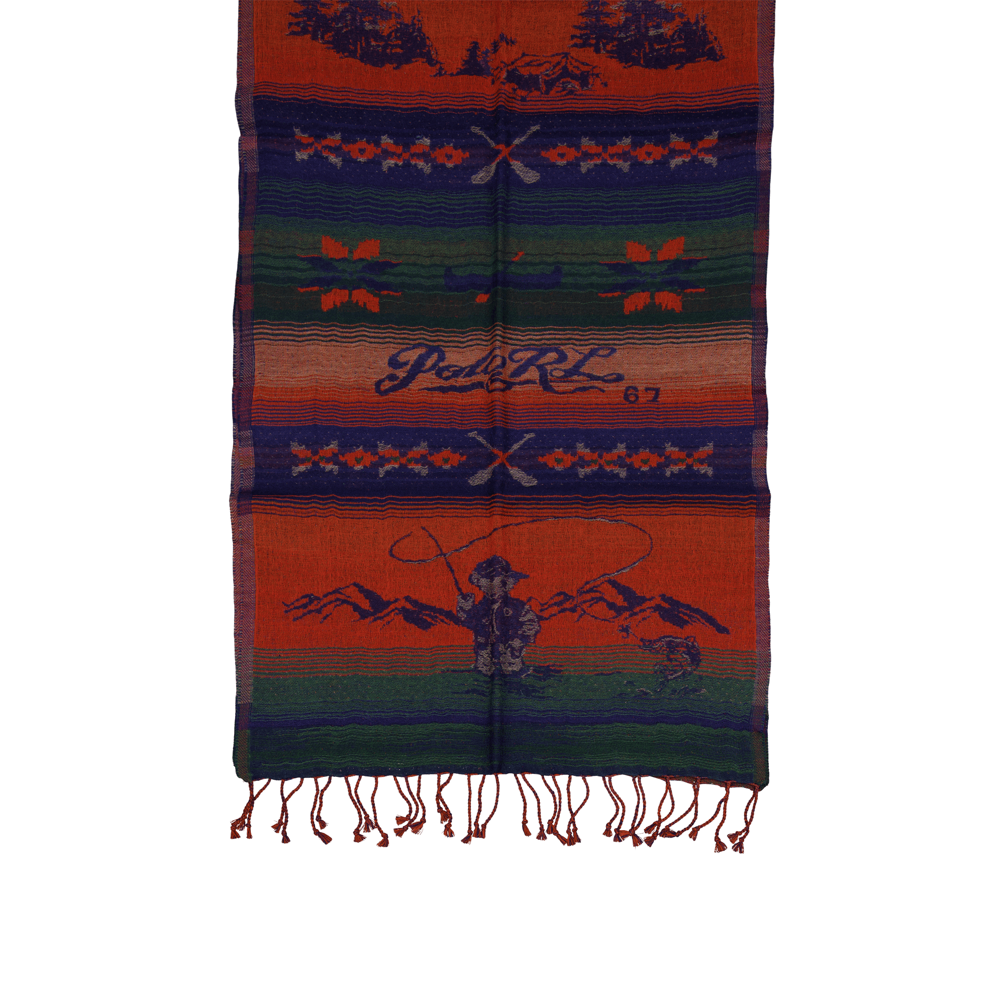 Polo Bear Scenic Wool Scarf Multi, Male, Apparels, other accessories, Multi color, ONESIZE