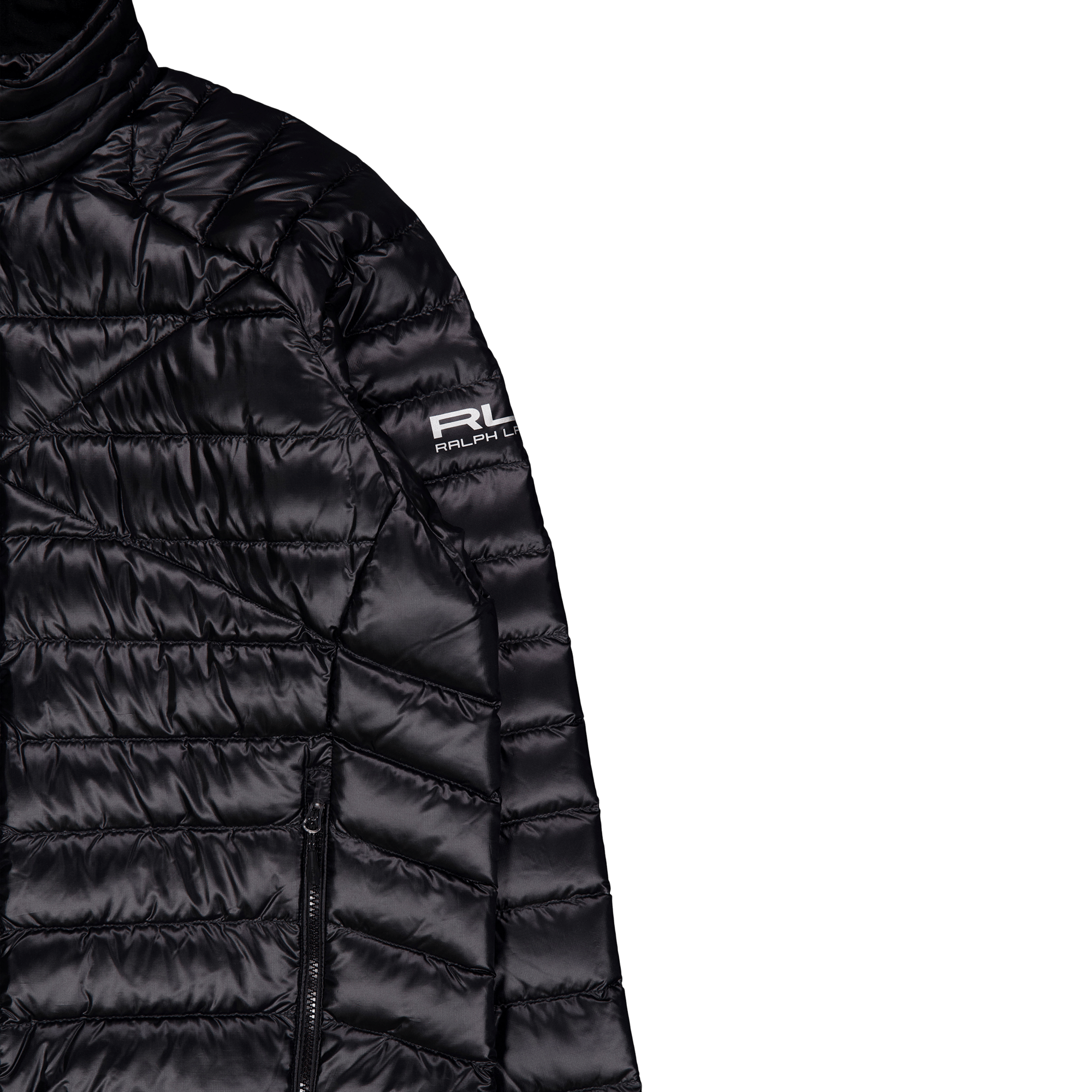 Water-Repellent Packable Down Jacket Polo Black - Bild 3