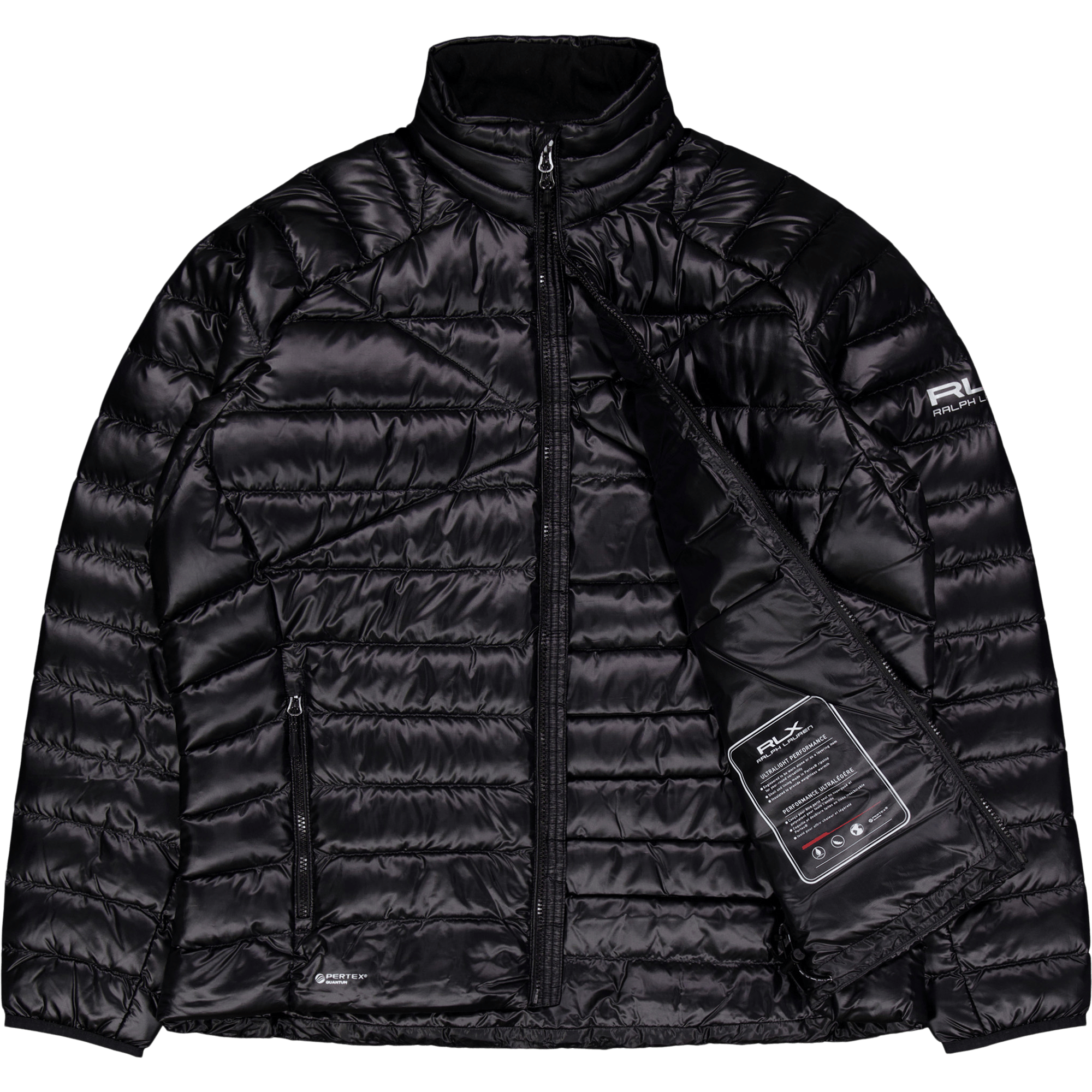 Water-Repellent Packable Down Jacket Polo Black - Bild 4