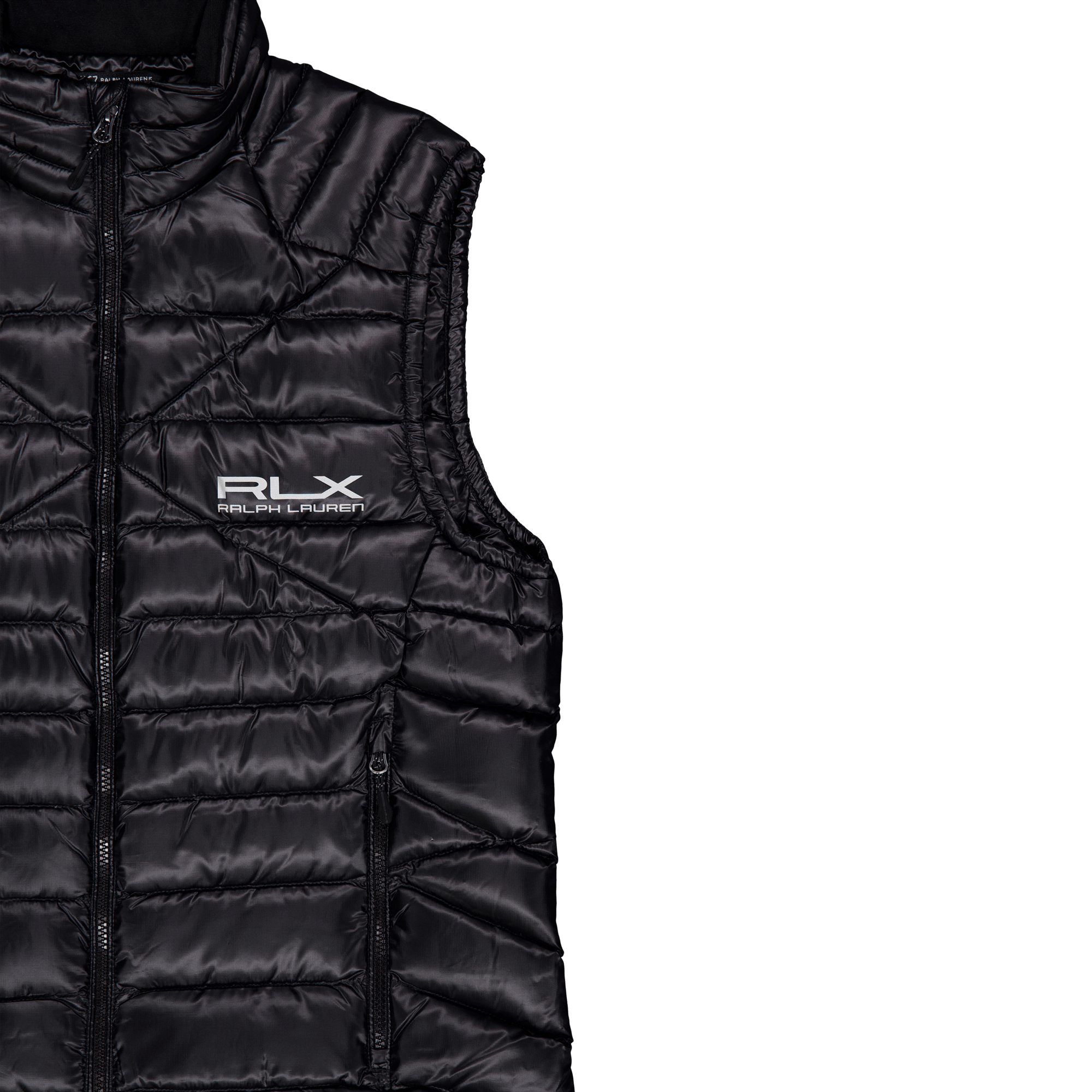 Water-Repellent Down Vest Polo Black - Bild 3