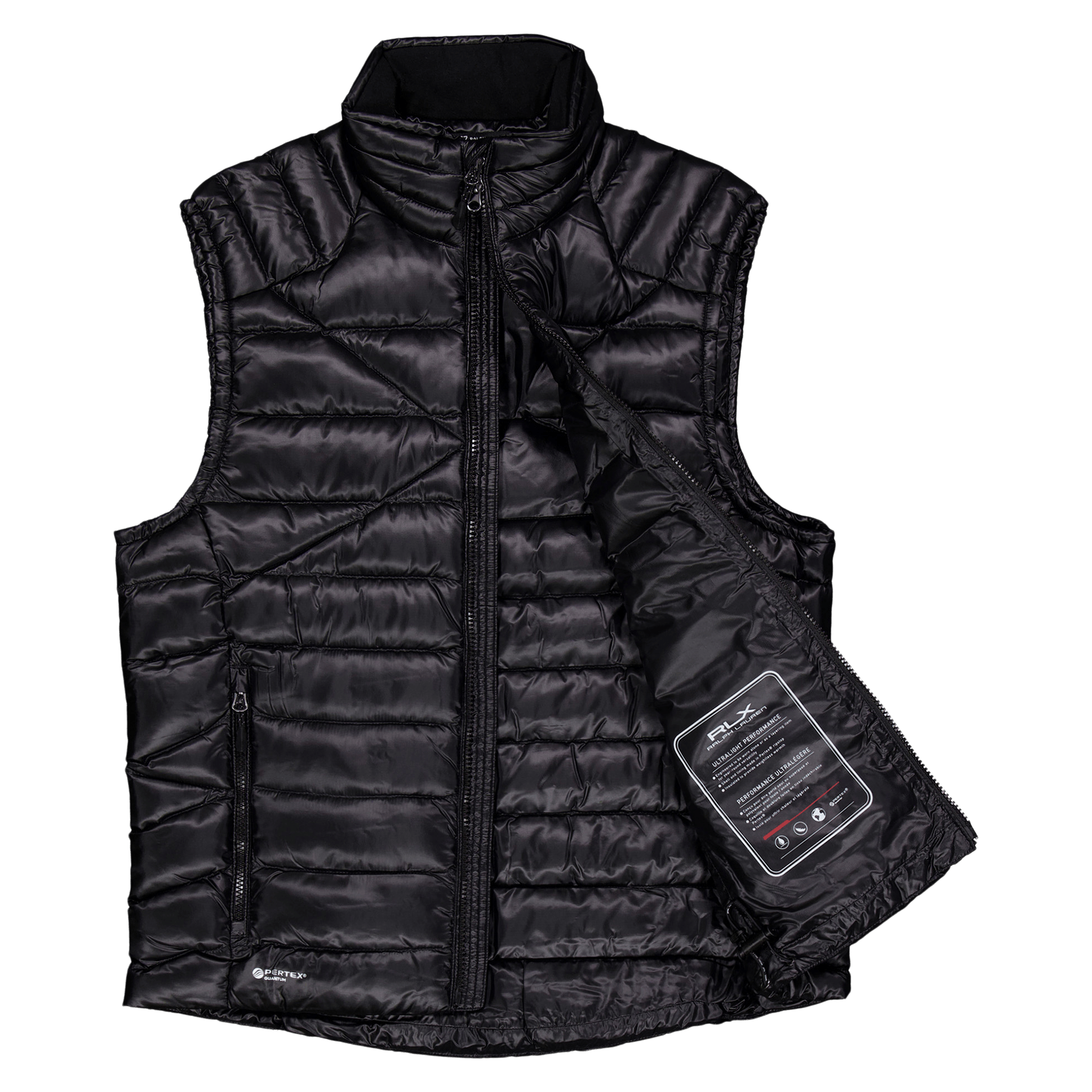 Water-Repellent Down Vest Polo Black - Bild 4