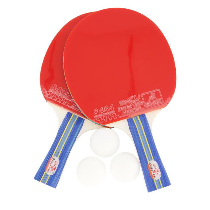 236a Table Tennis Set, Unisex, Equipment, rackets, Table tennis, Red, ONESIZE
