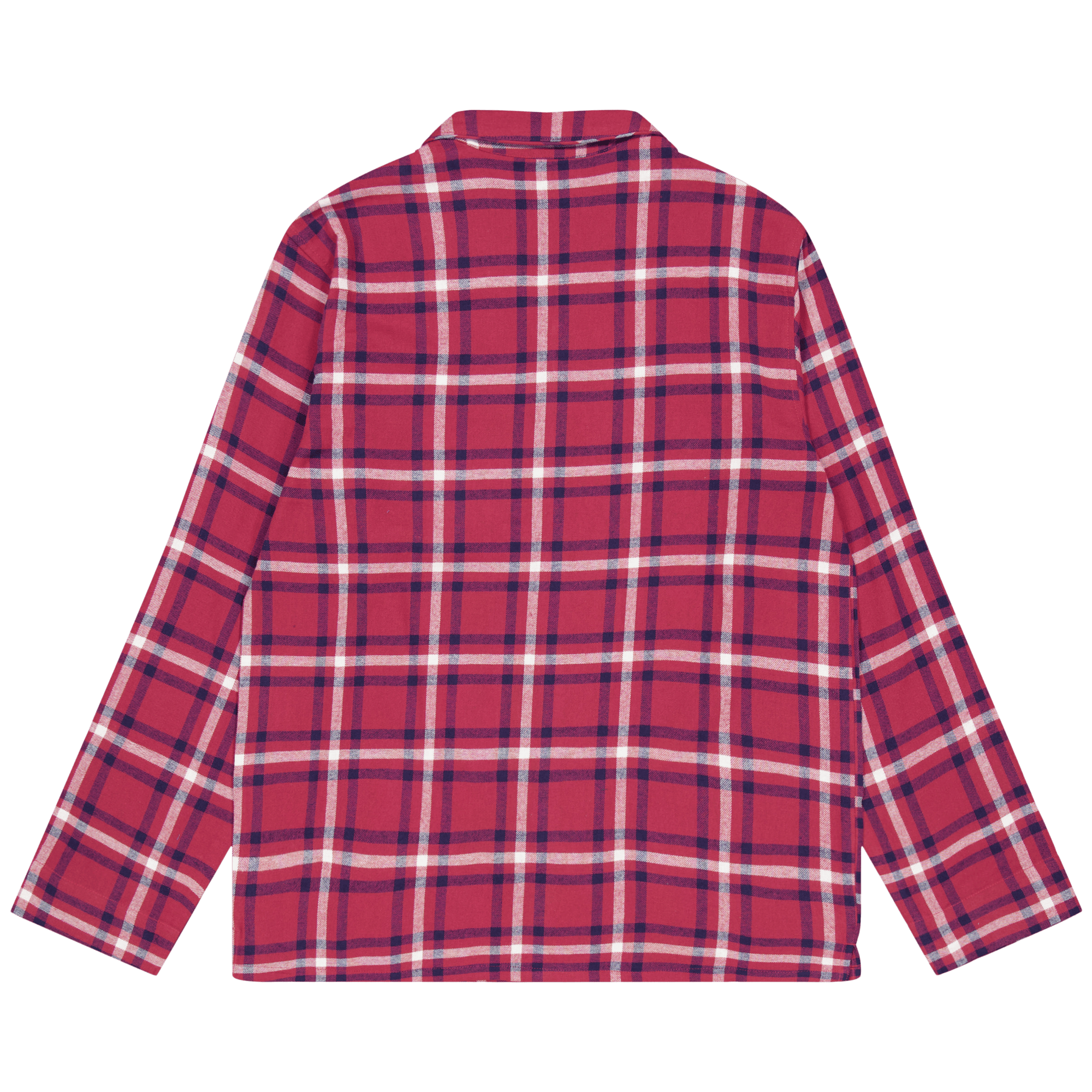 Julian Checked Flannelk Pyjama 9666 Rio Red - Bild 3