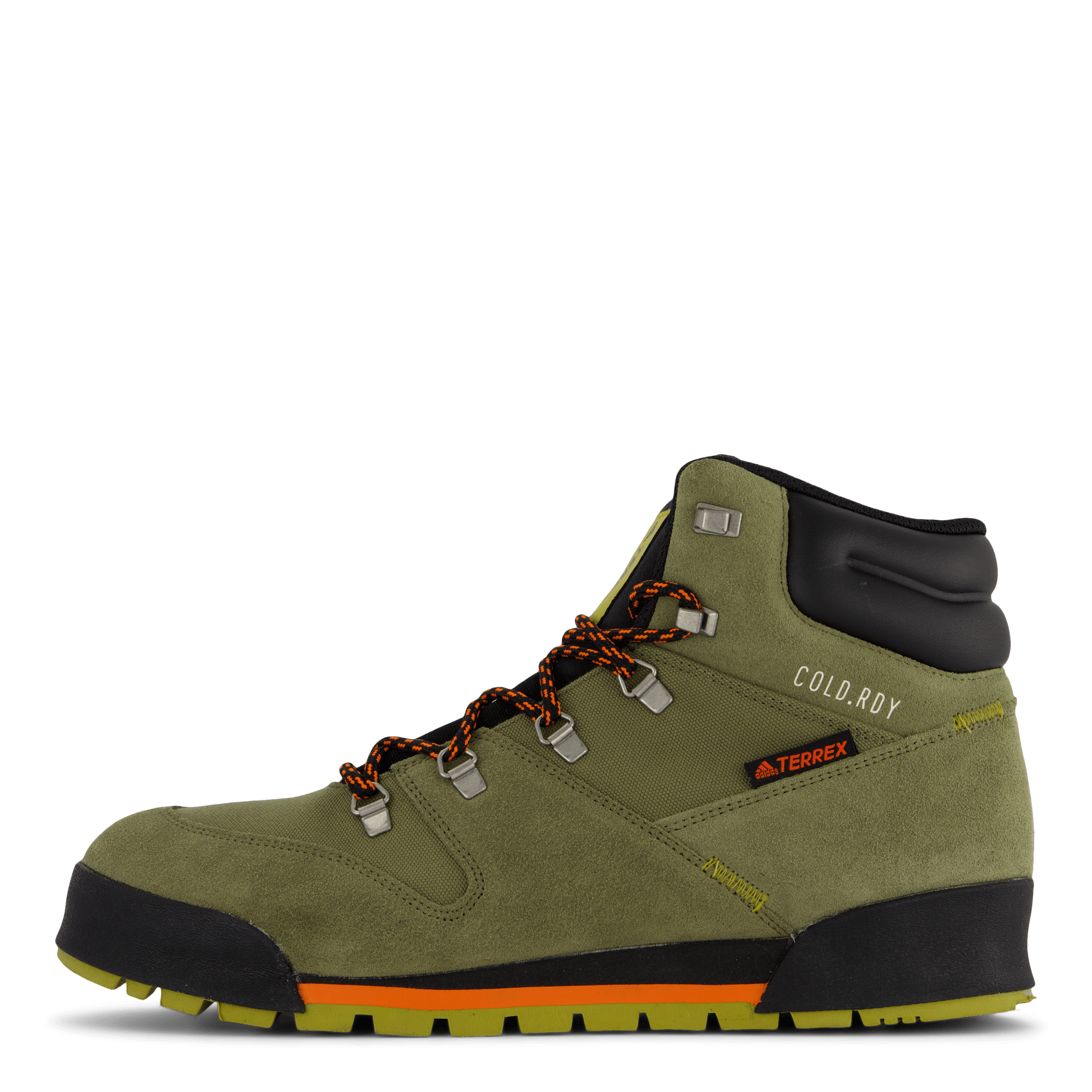 Terrex Snowpitch COLD.RDY Hiking Shoes Focus Olive / Core Black / Pulse Olive, Male, Topánky, Členkové topánky, Zelená, EU 43 1/3