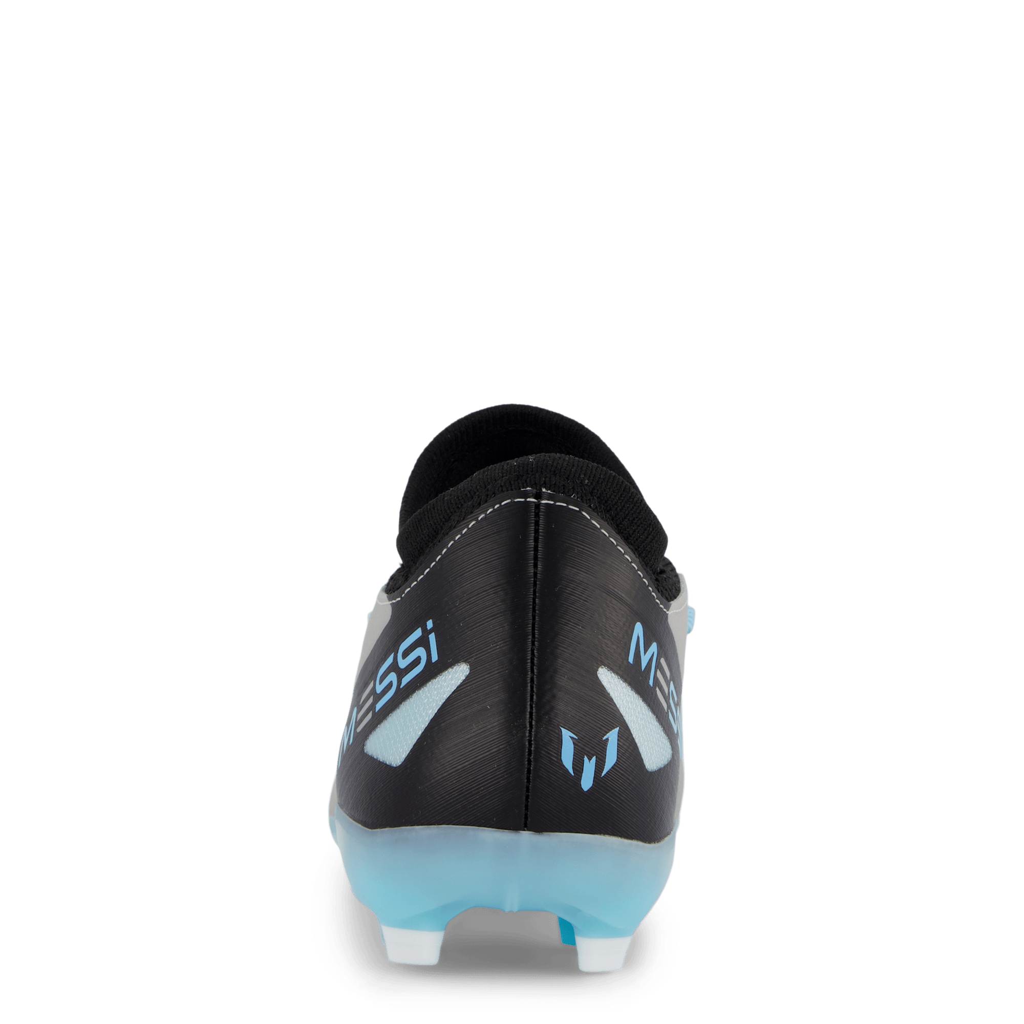 X Crazyfast Messi.3 Firm Ground Boots Silver Metallic / Bliss Blue / Core Black - Bild 2